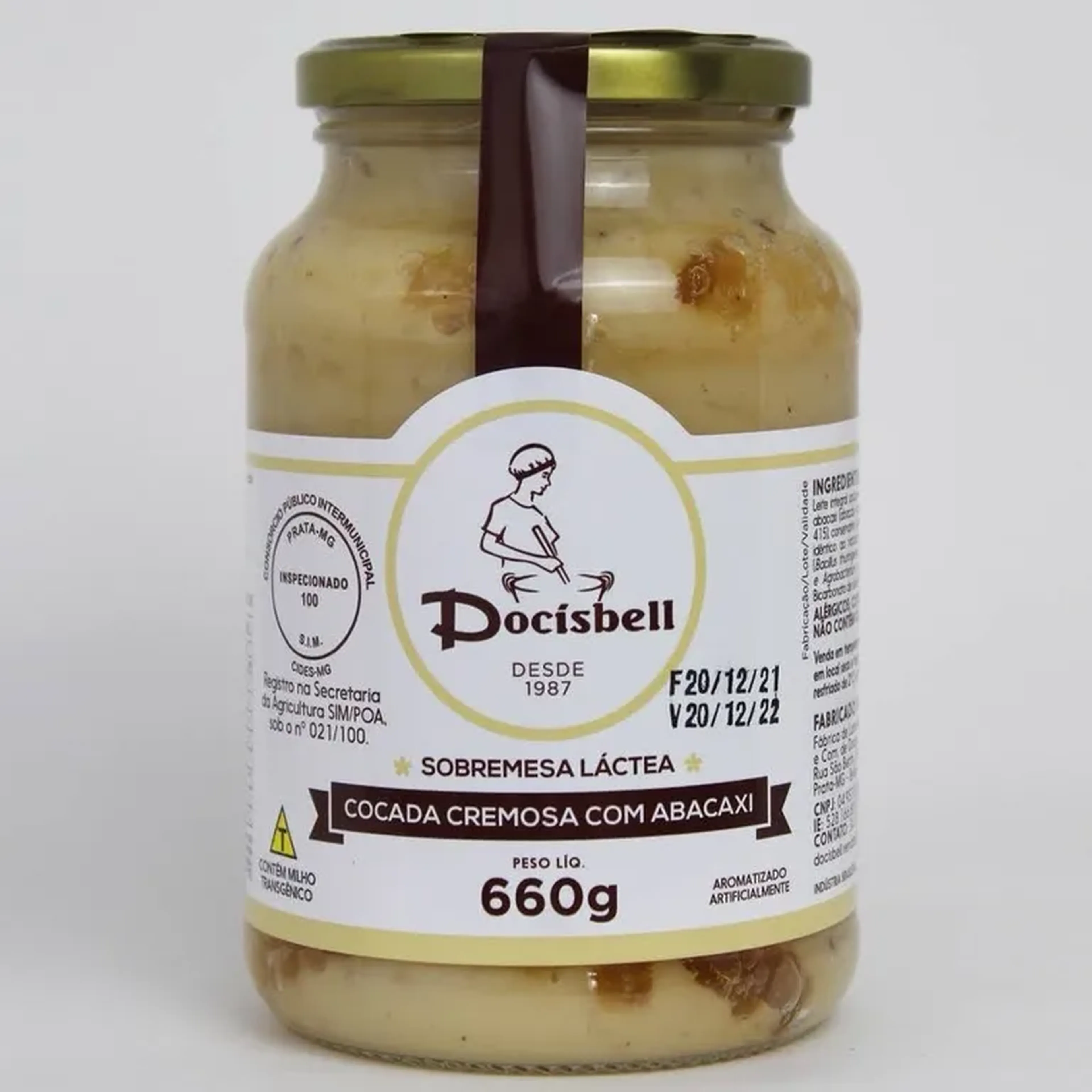 Cocada cremosa com Abacaxi imagem