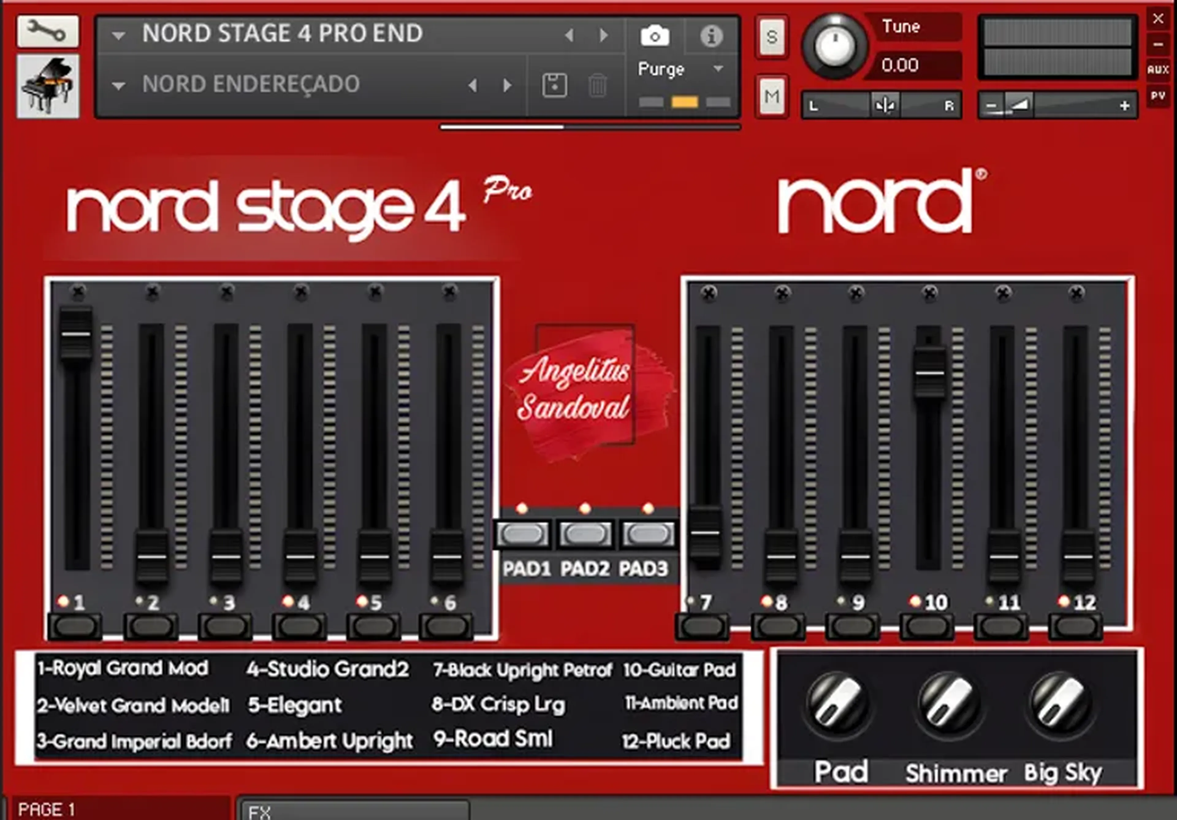 Nord Stage 4 Pro - Biblioteca Kontakt imagem