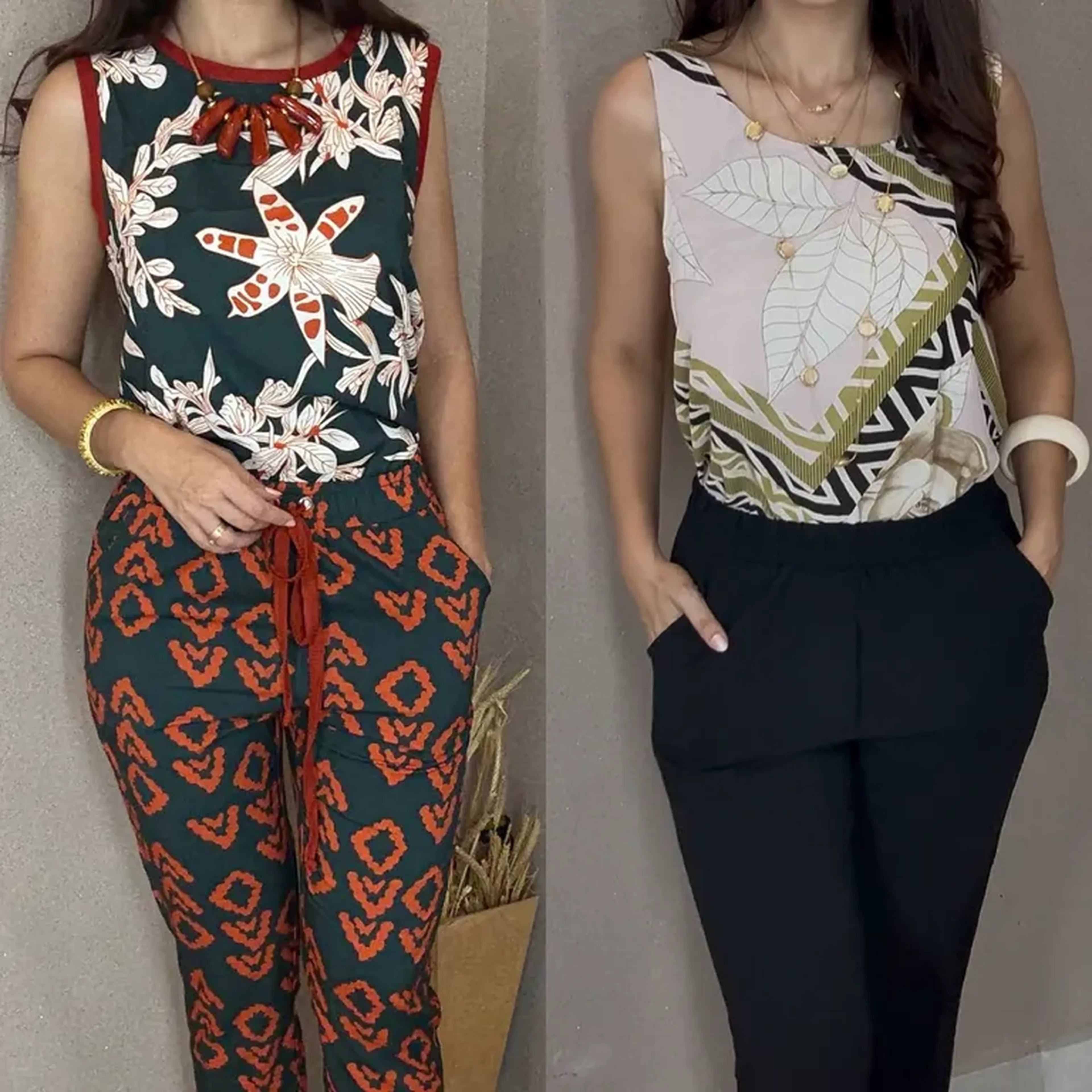 conjunto estampas imagem