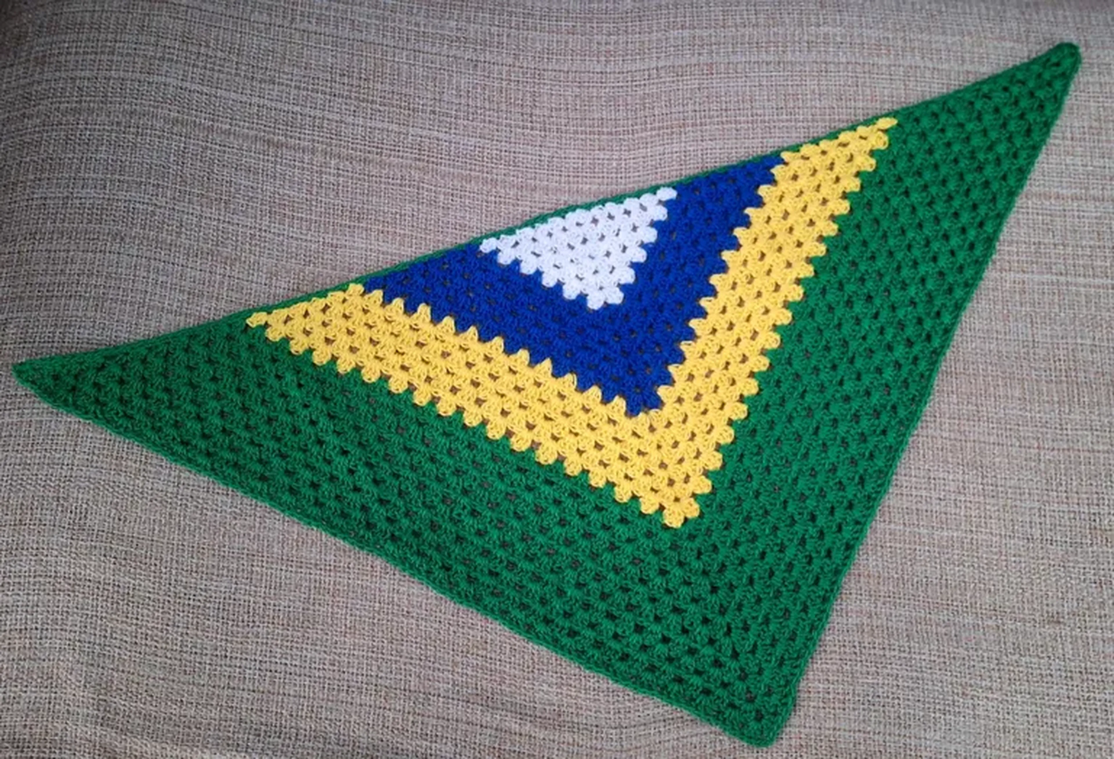 Bandana de Crochê imagem