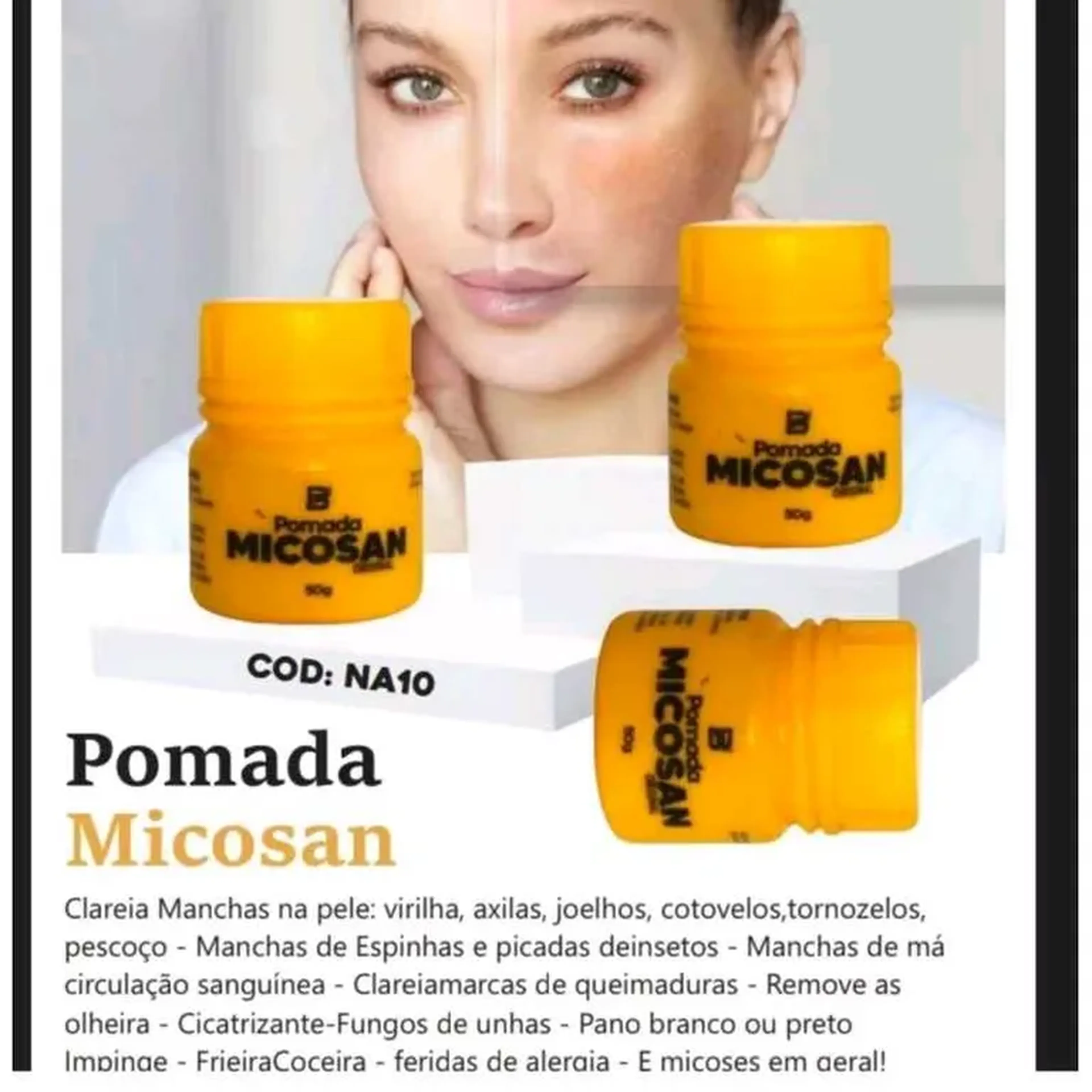 Creme clareador Melasma e Manchas imagem