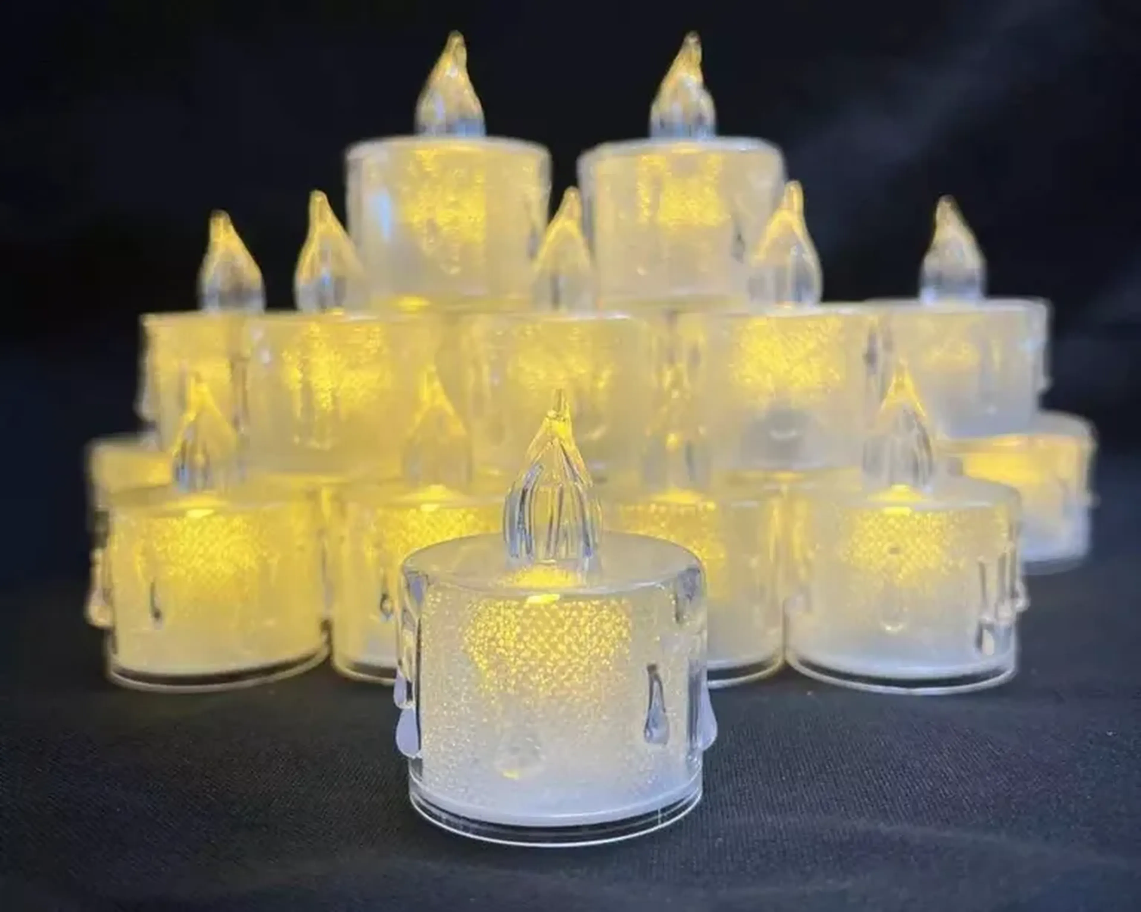 Vela de LED — Luz Amarela imagem