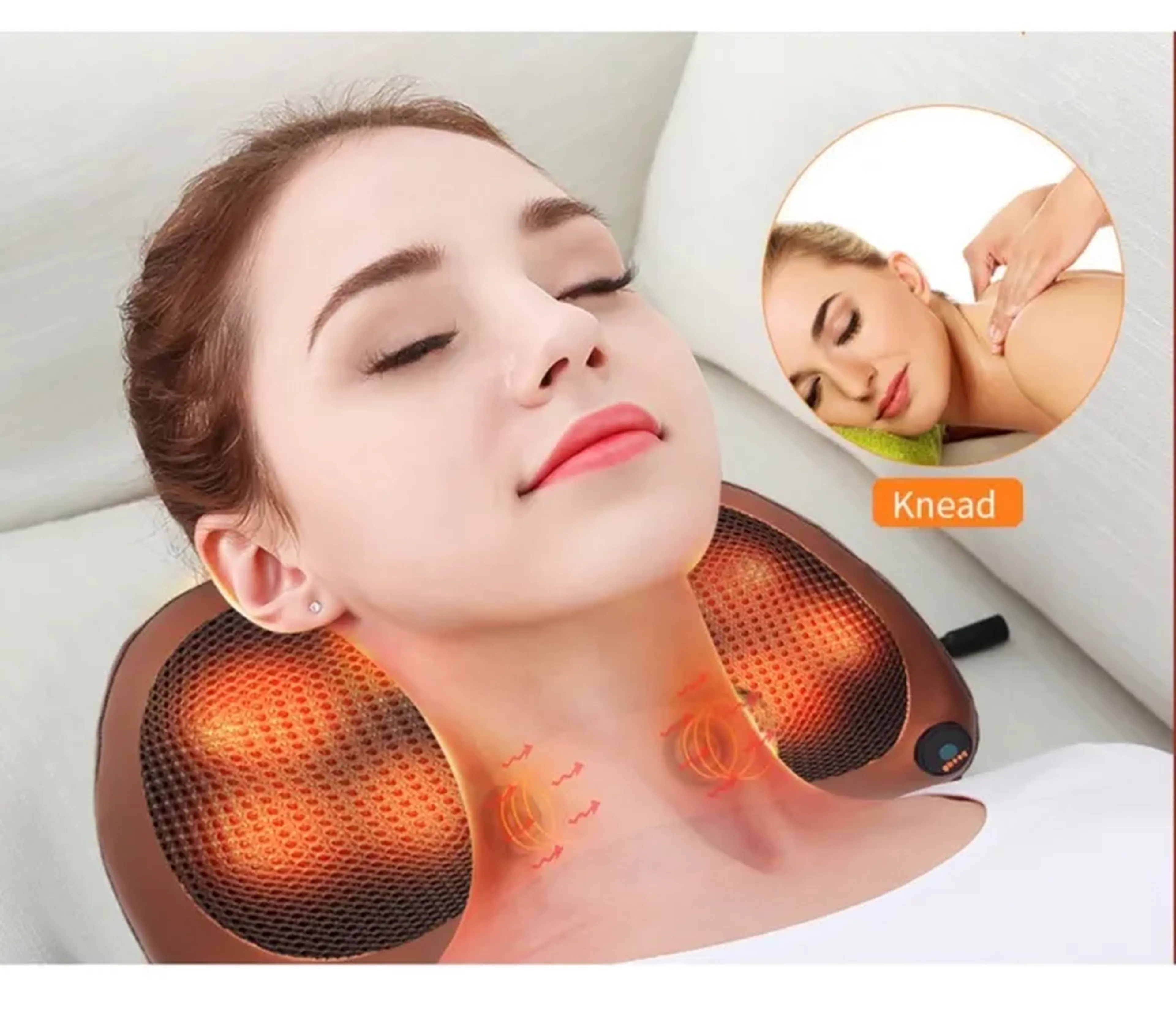 Almofada Massageador Aquecedor Com Infra Vermelho imagem