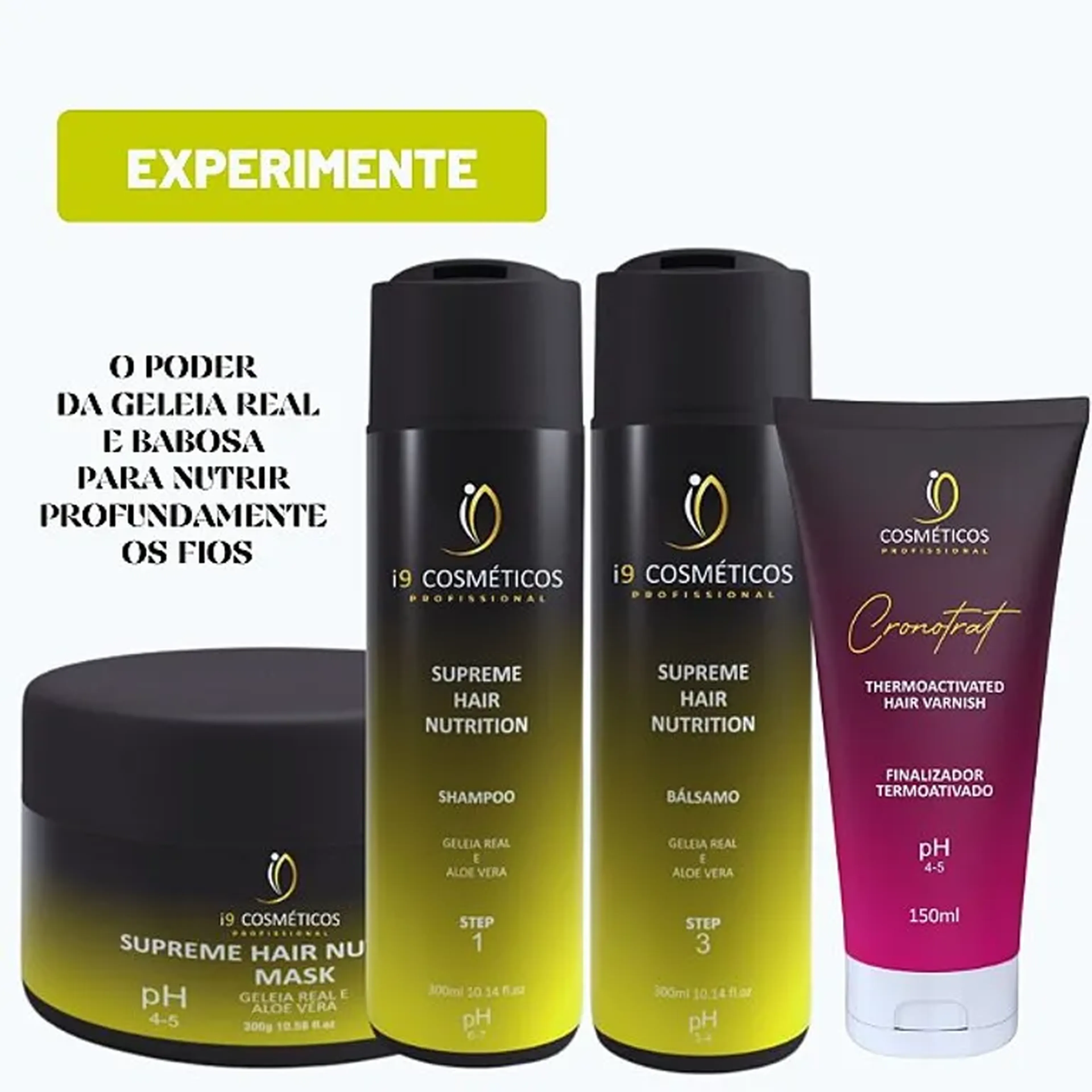 KIT SUPREME HAIR NUTRITION P imagem