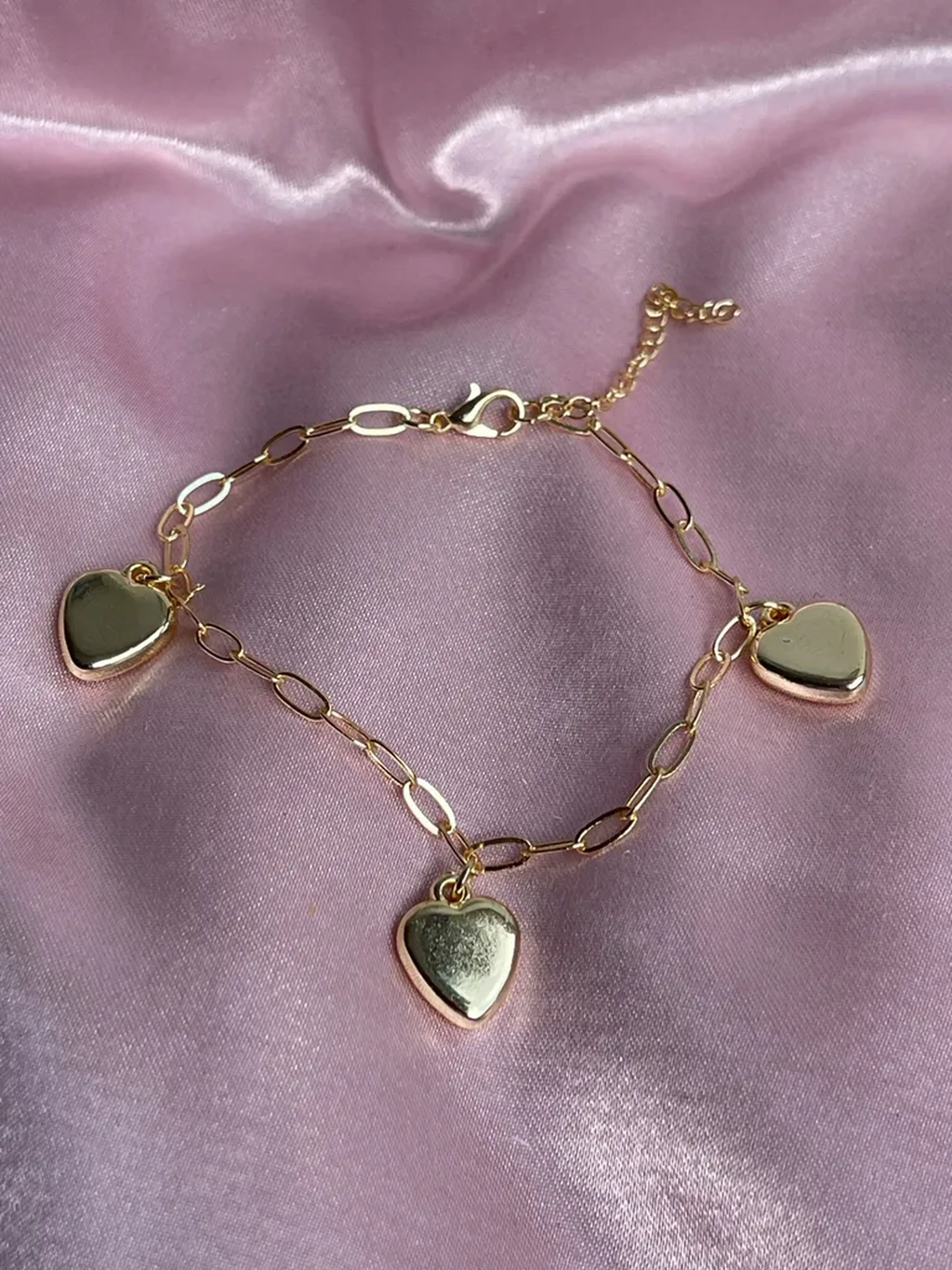 Pulseira de corações imagem