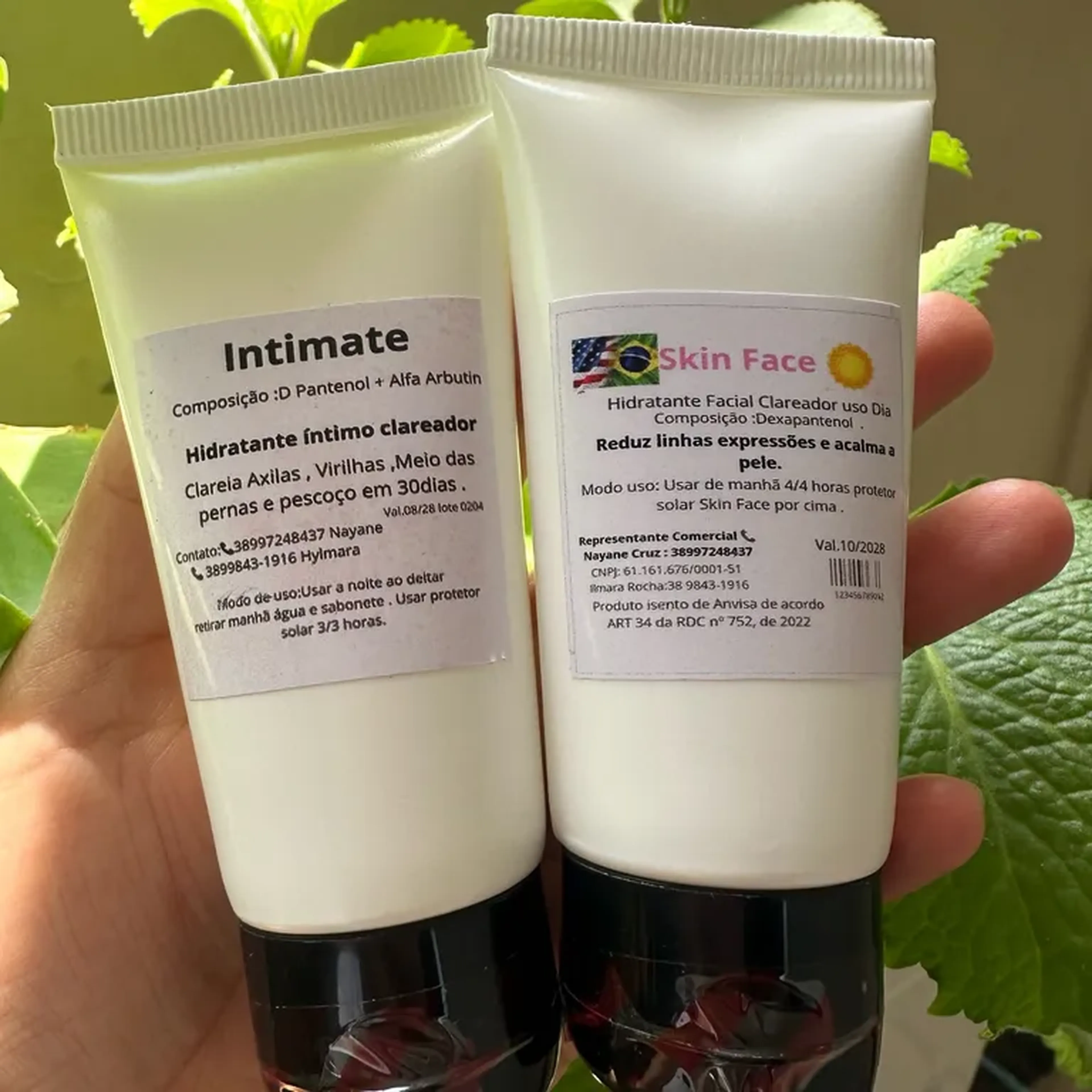 Clareador de Virilha, axilas com hidratante imagem