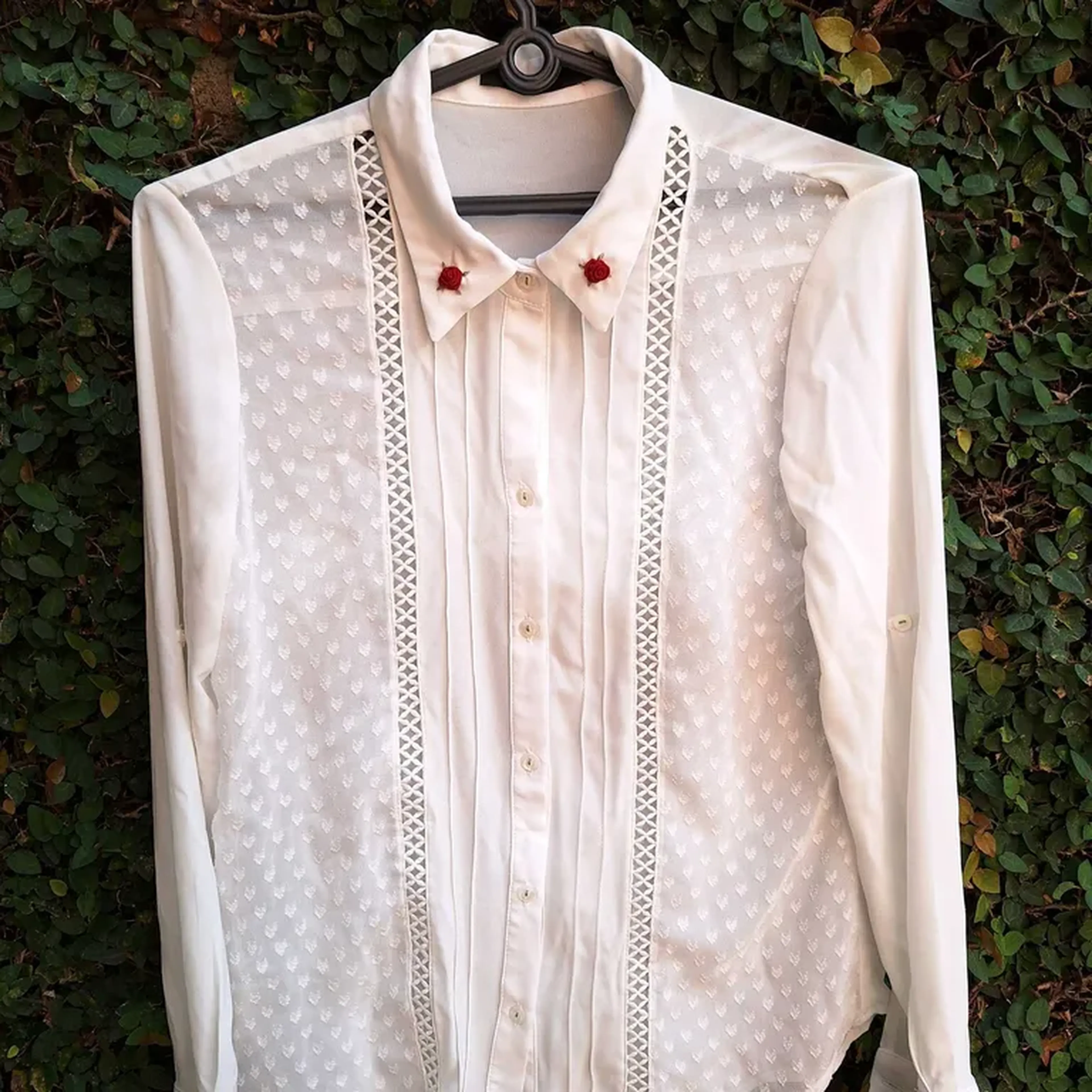 Camisa Rosinha rococó imagem