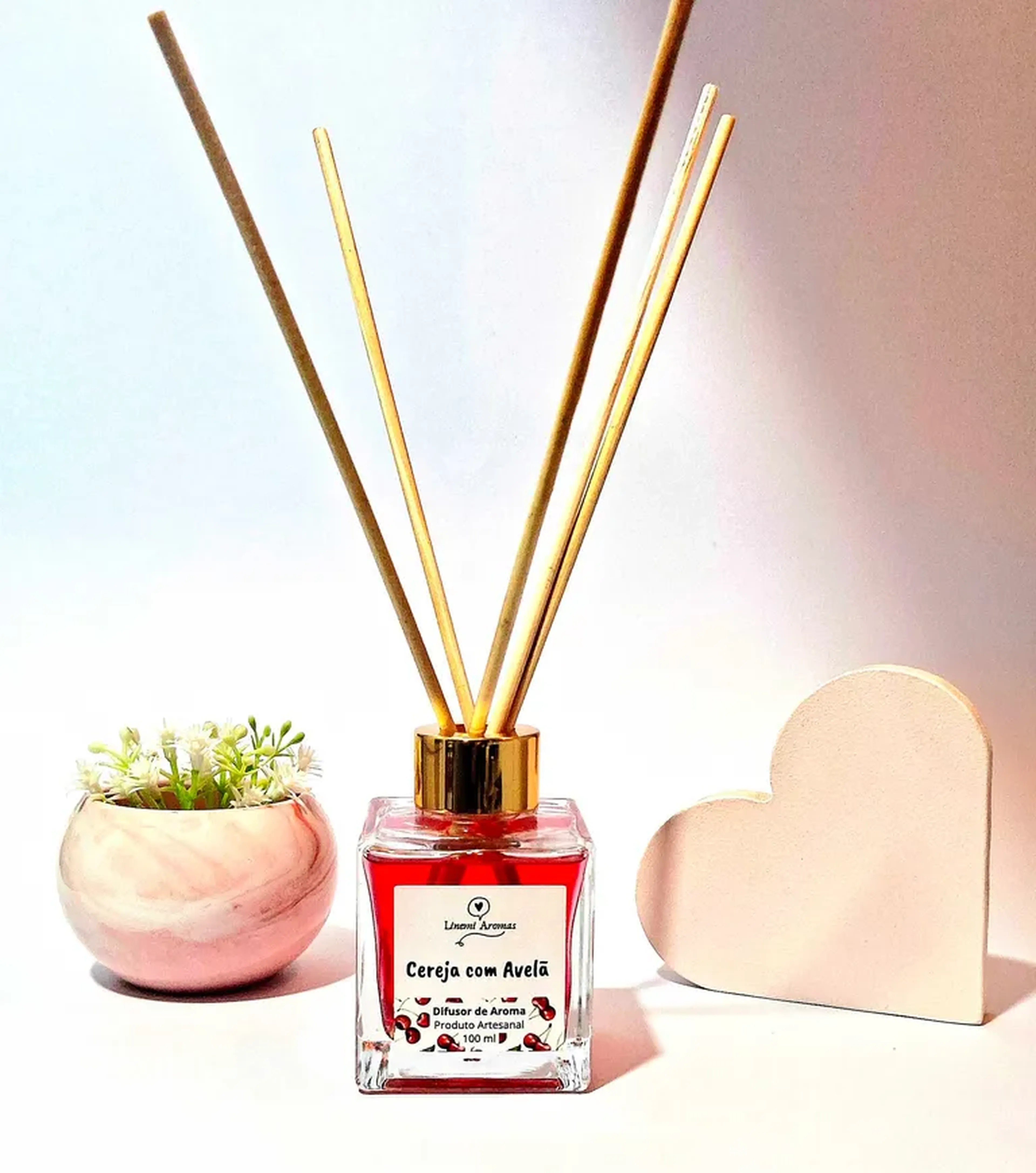 Difusor de Aroma Cereja com Avelã 100 ml imagem