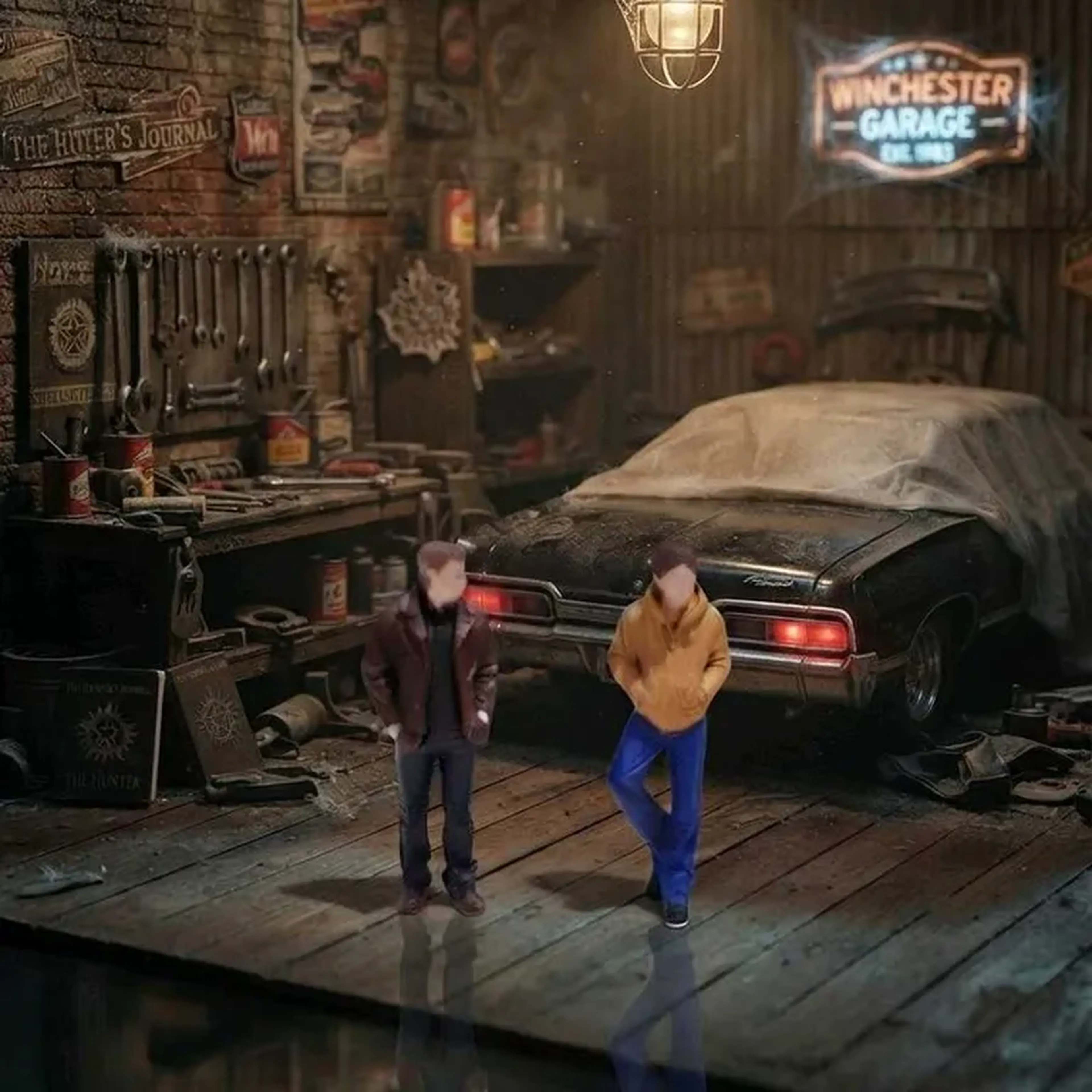 Irmãos Winchester - Escala 164 imagem