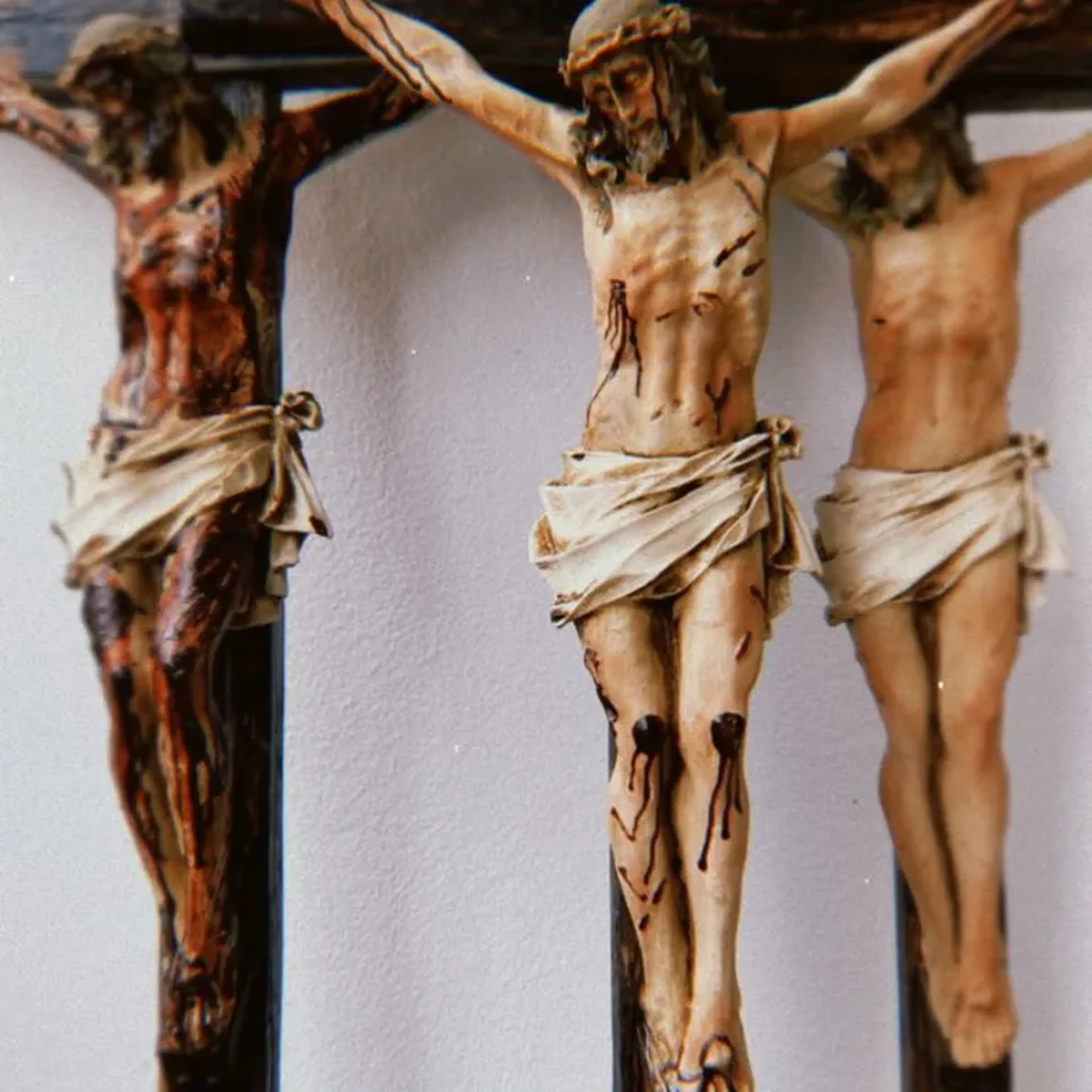 Crucifixo realista 50cm imagem