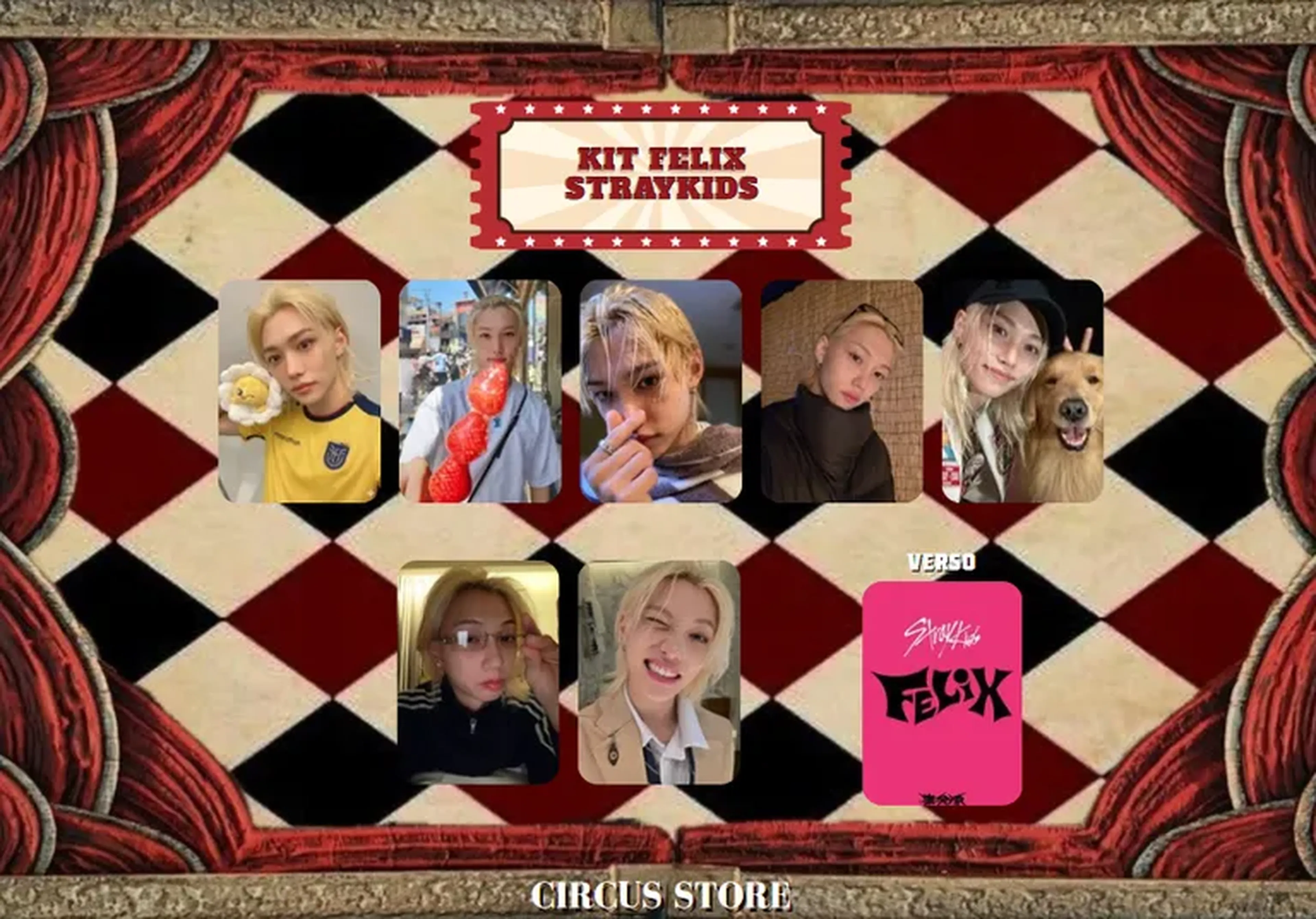 KIT PHOTOCARDS - FELIX STRAY KIDS imagem