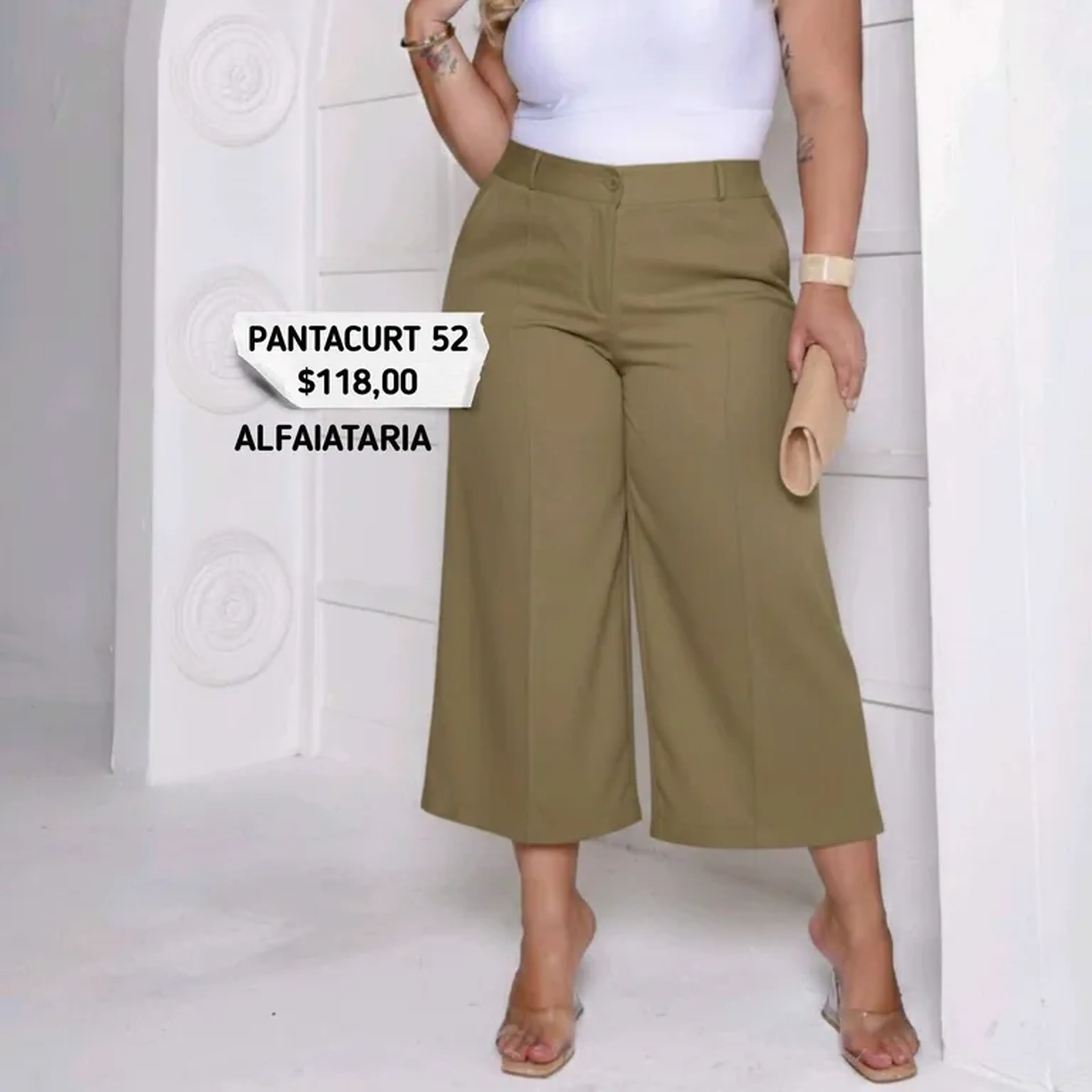 CALÇA PANTACURT PLUS SIZE imagem