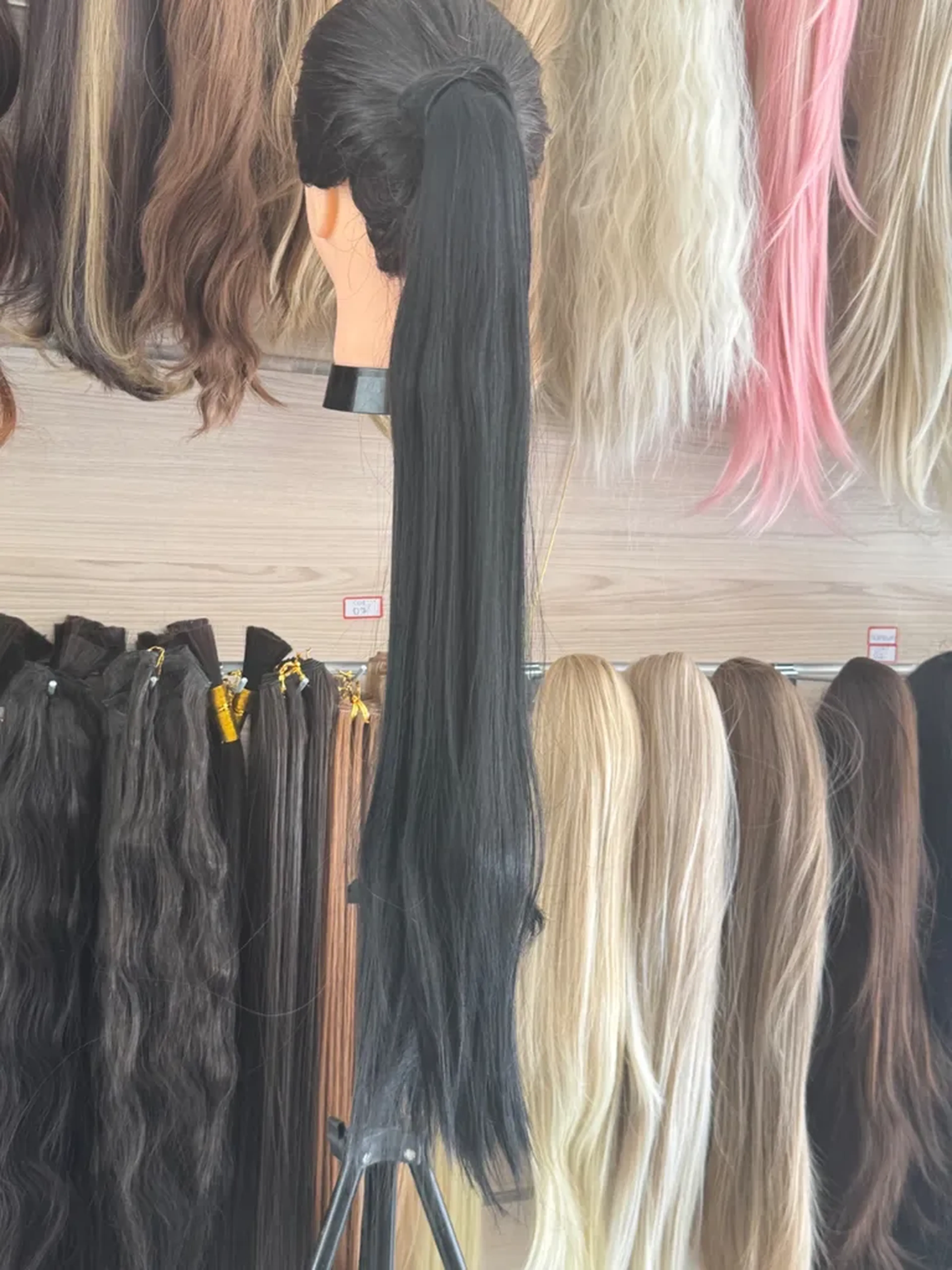 Rabo de cabelo orgânico iso imagem