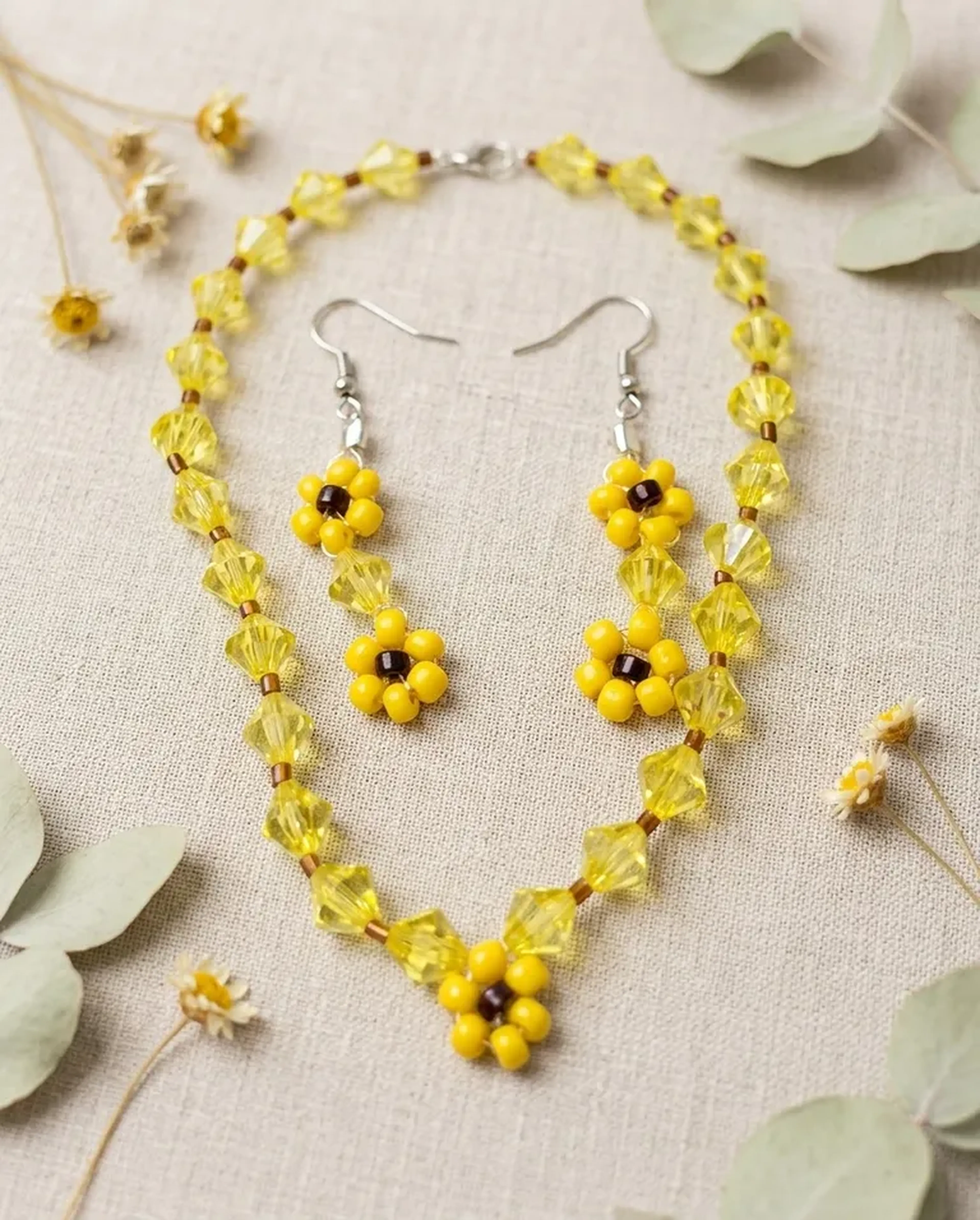 Conjunto Entre Flores (Girassol) - Linha Delicata imagem