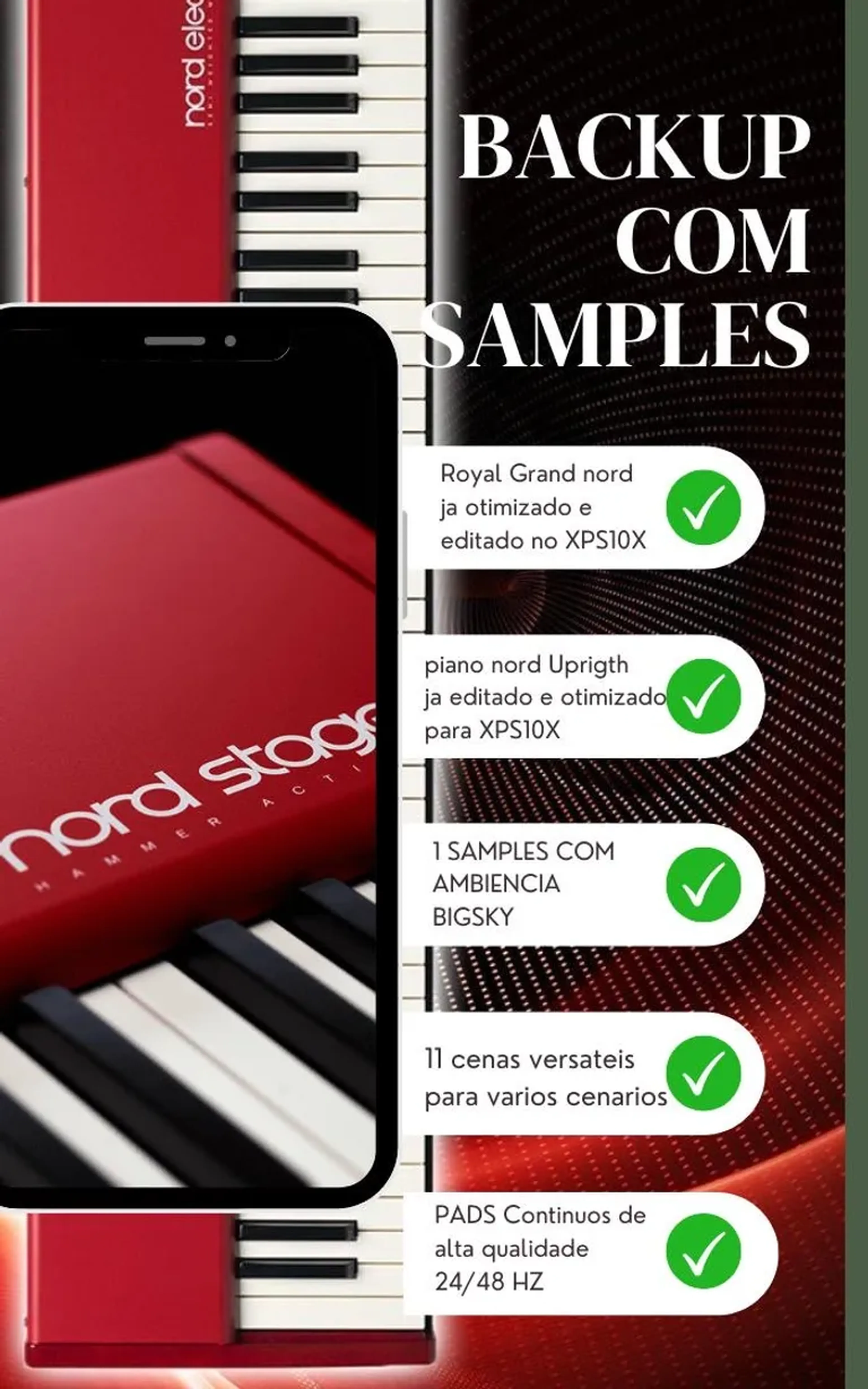 Pack Xps10x com Samples imagem
