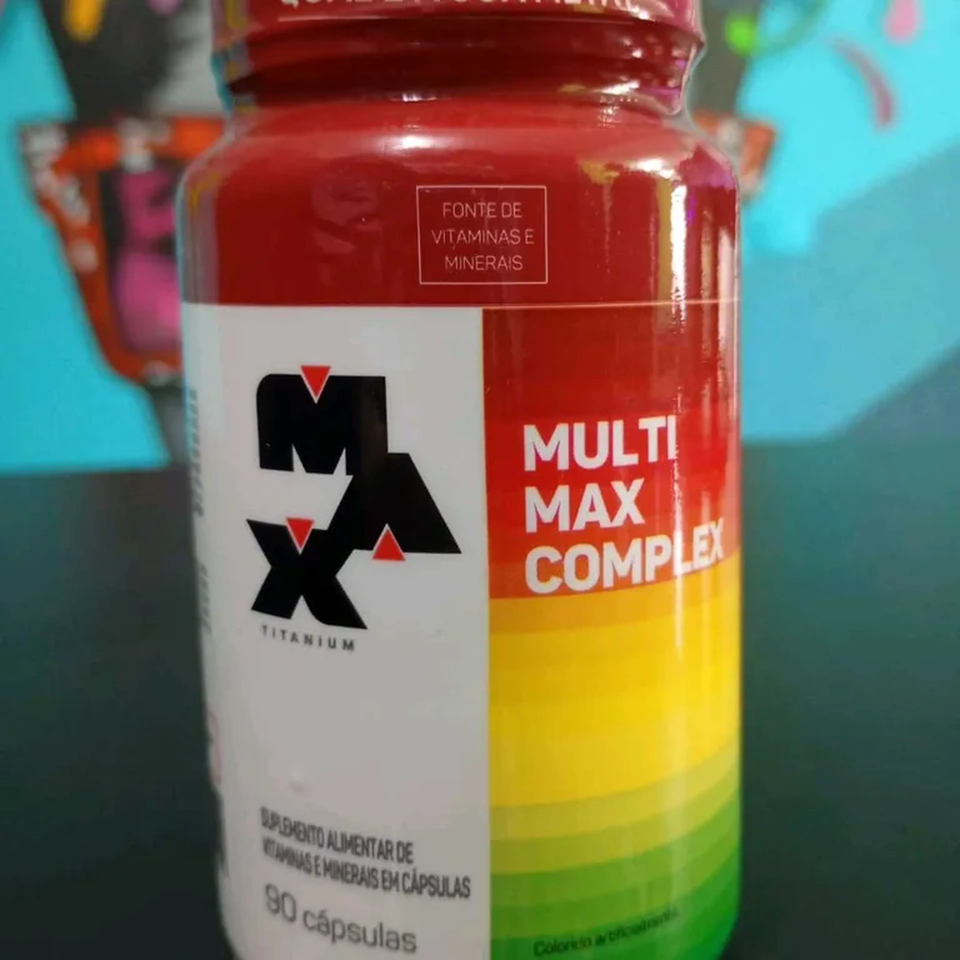 MULTIMAX 90 CAPS MAX TITANIUM imagem