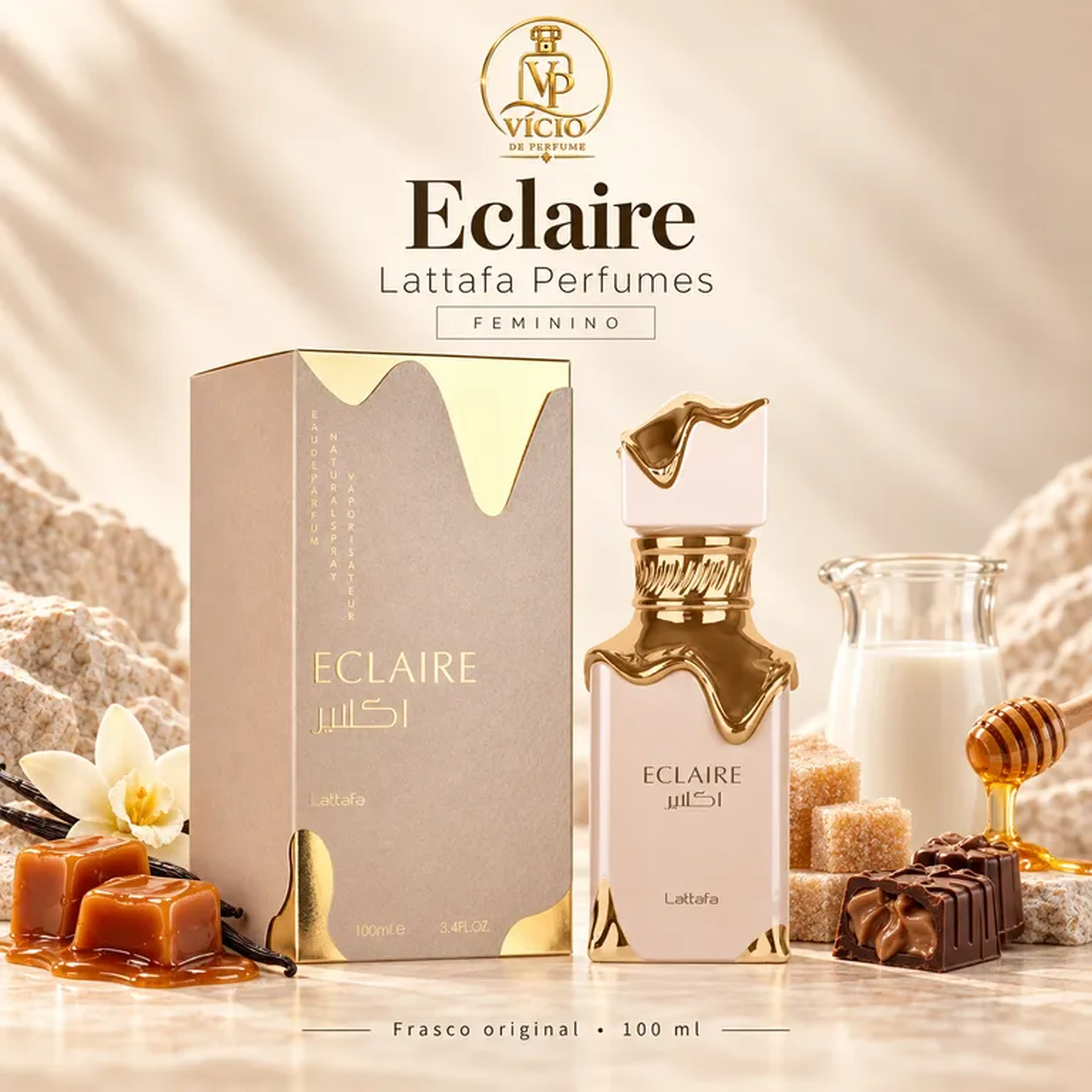 Eclaire Edp 100 ml Lattafa Feminino imagem