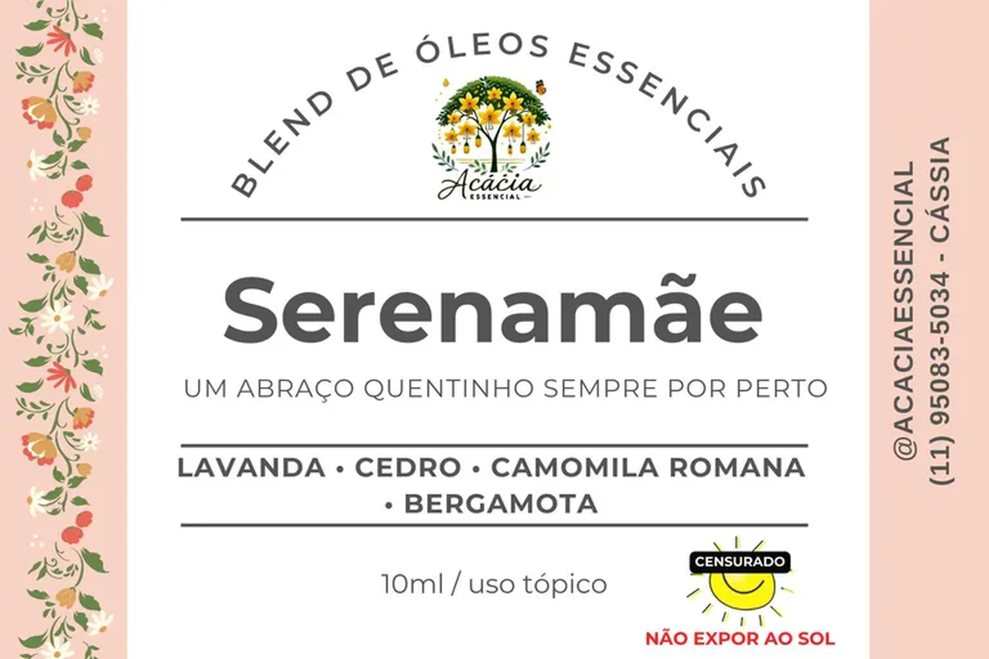 Blend Serenamãe | Roll-on 10ml imagem
