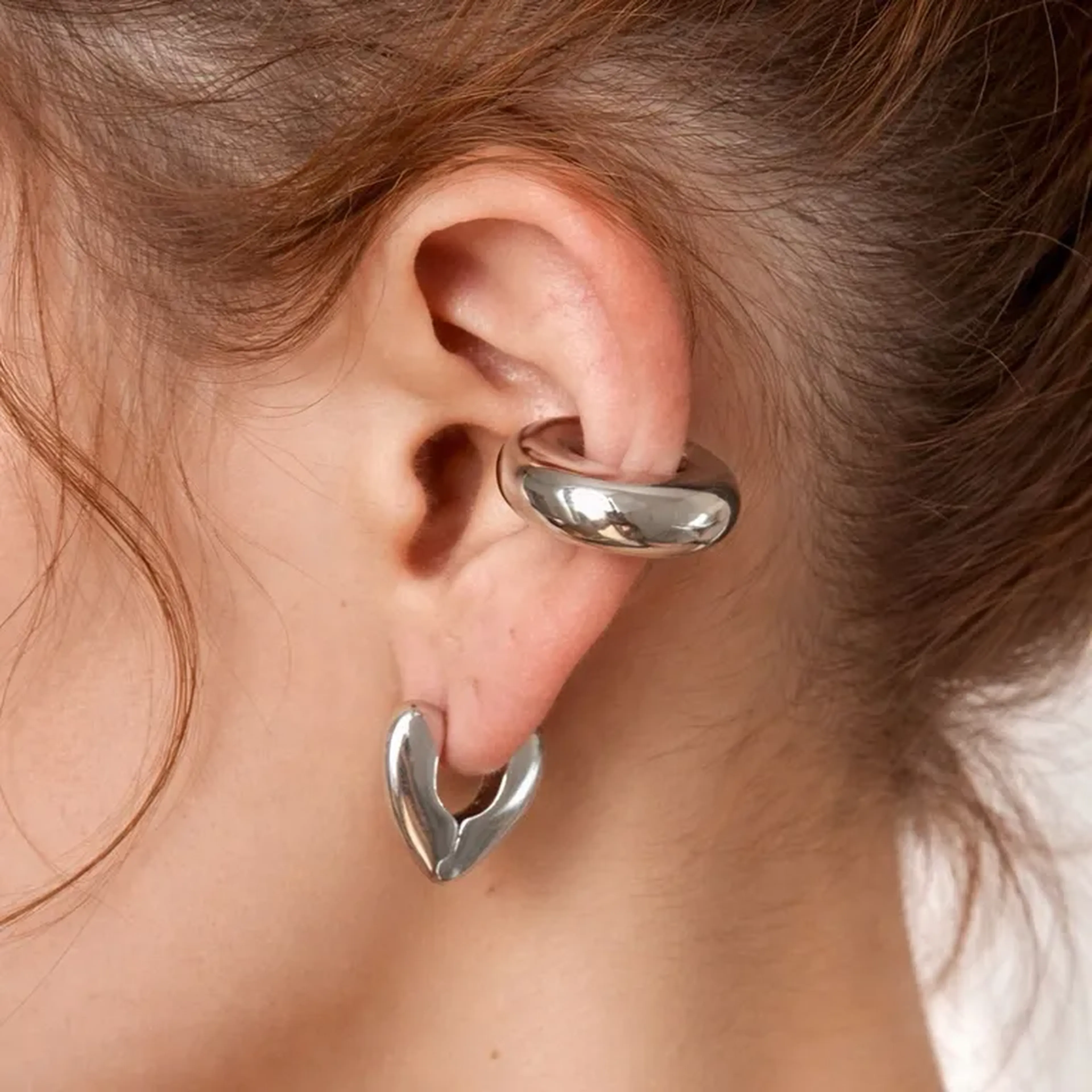 Earcuff Lisa (prata) imagem