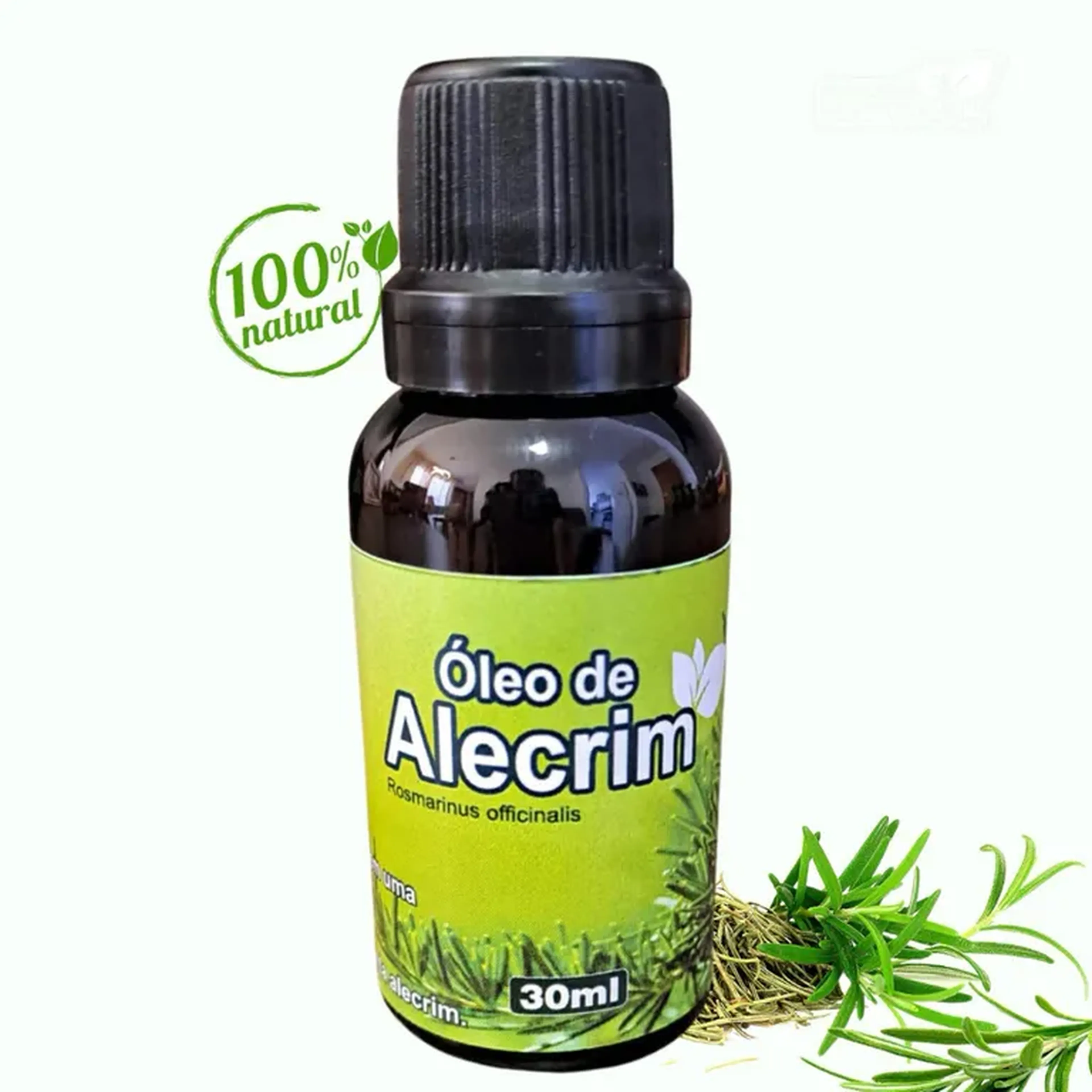 Óleo de Alecrim 30ml 100 Natural imagem