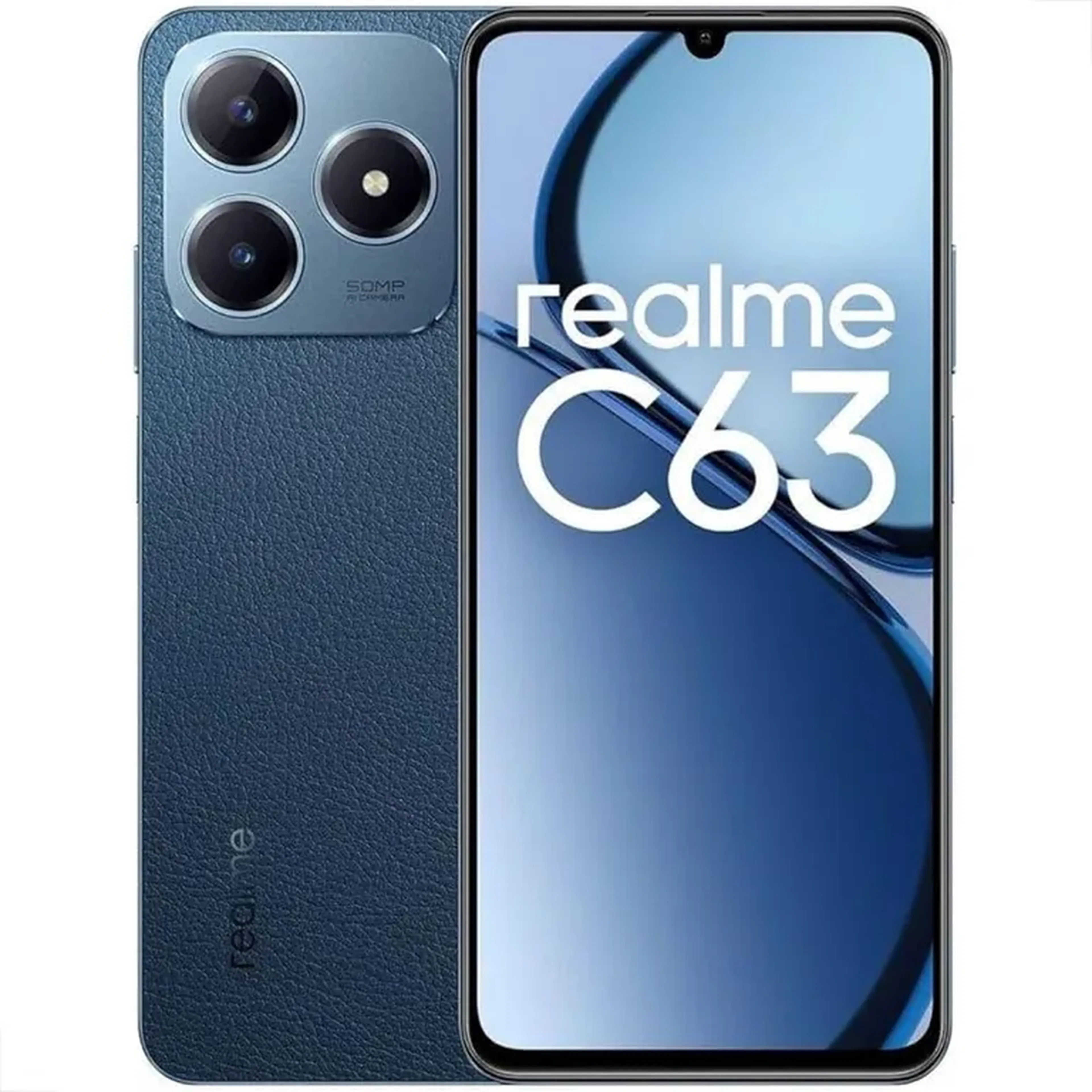 Realme C63 + NFC + 256GB + 8GB RAM - Azul imagem