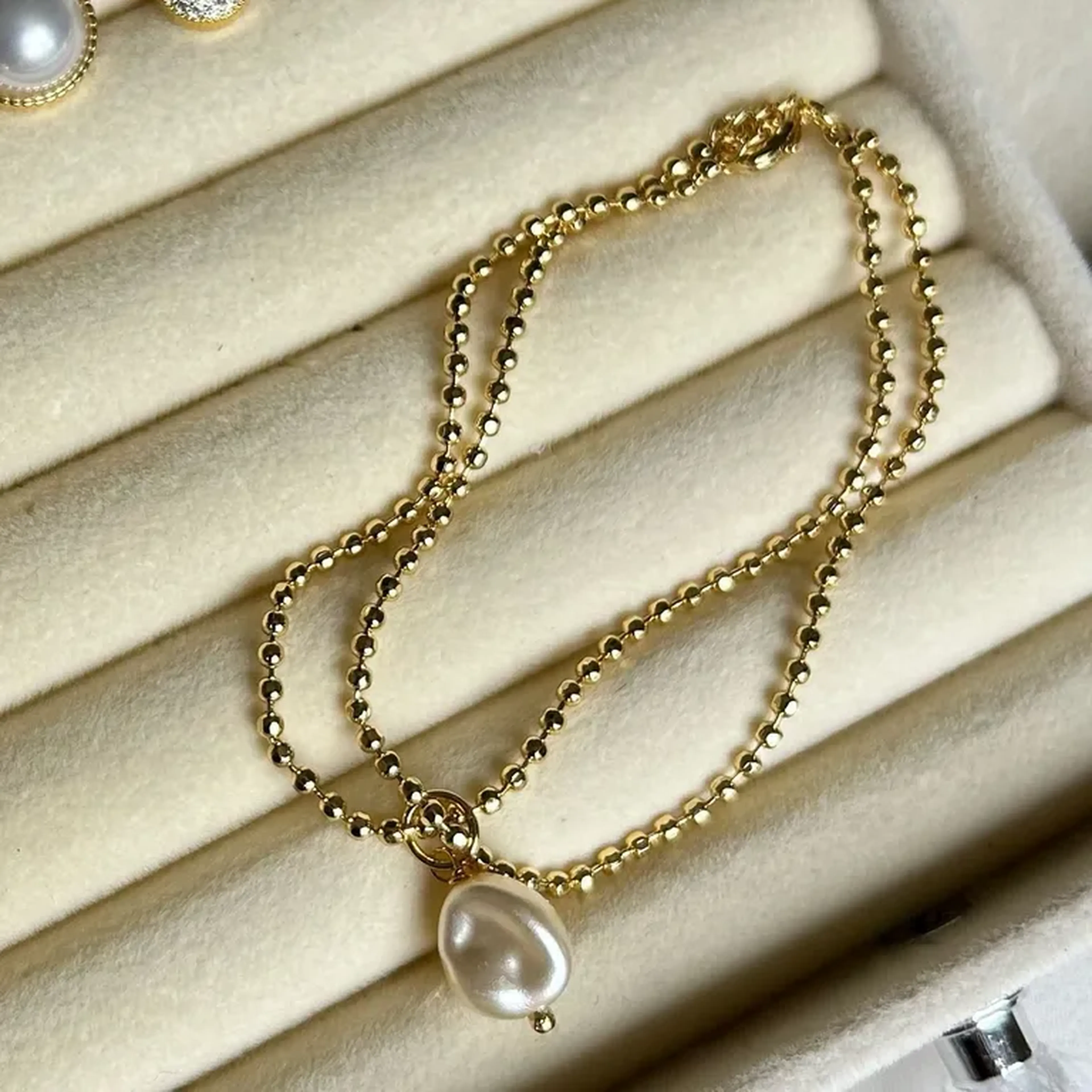 Pulseira Pérola Orgânica imagem