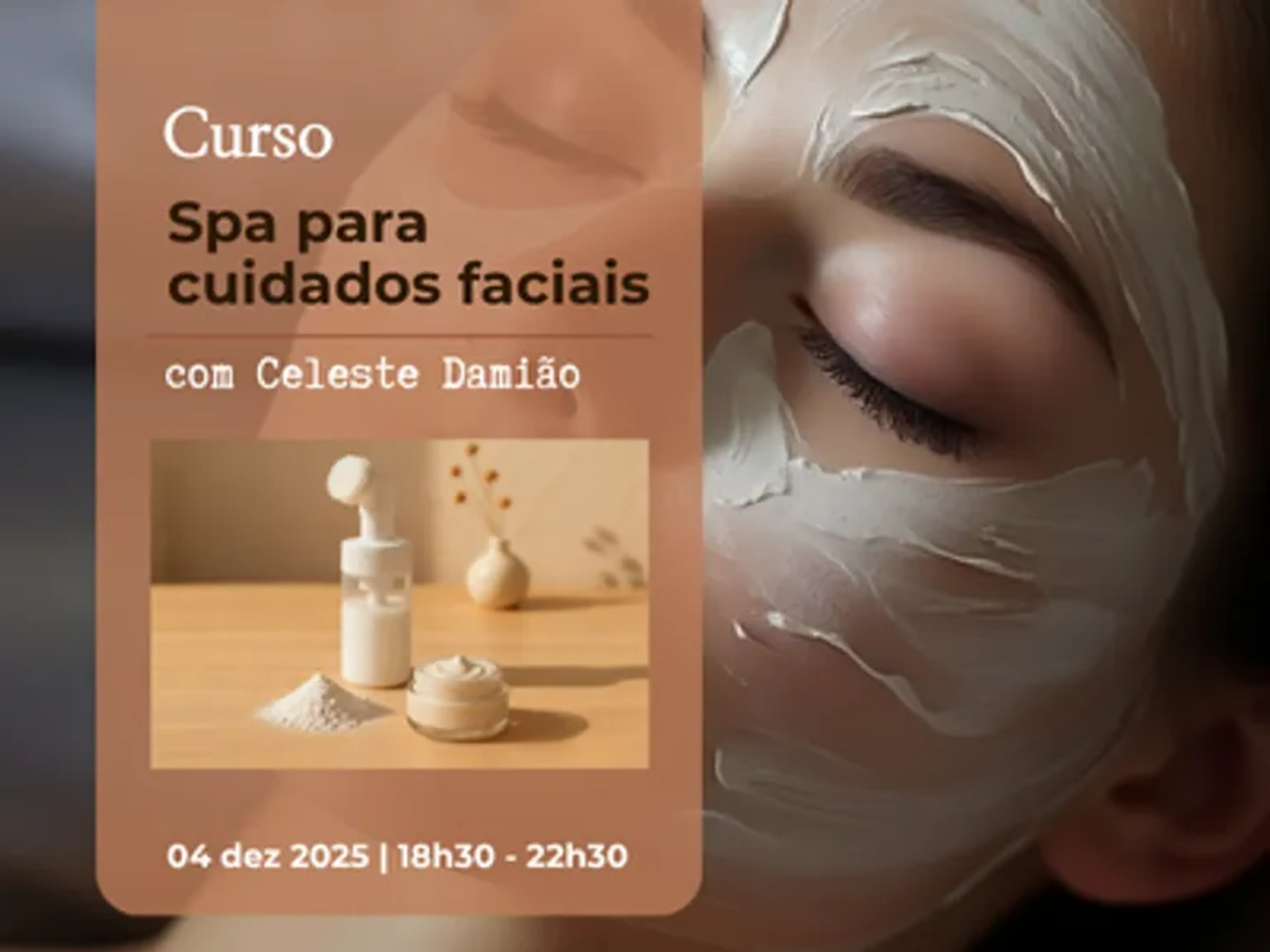 Curso Spa para cuidados faciais - presencial imagem