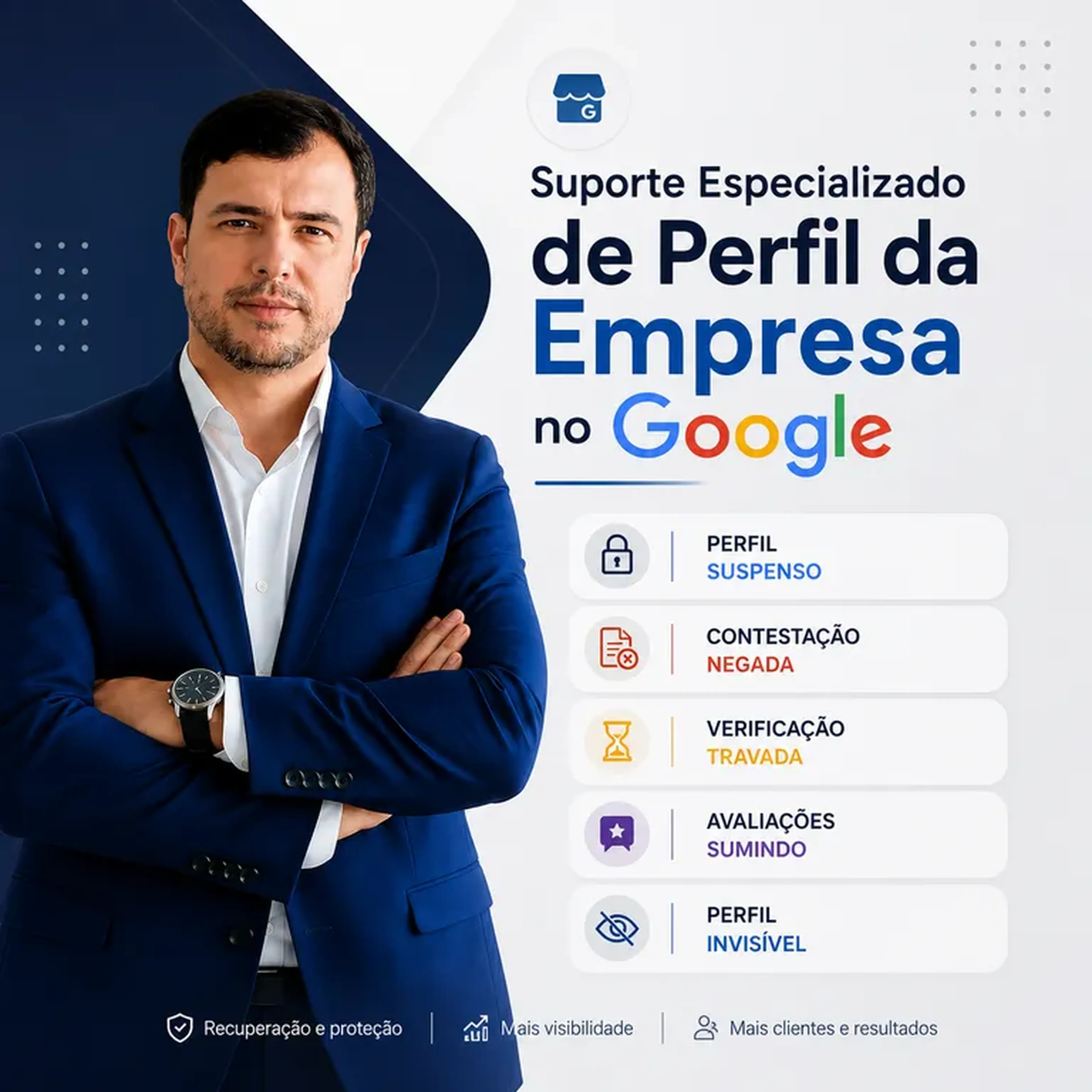 Suporte Especializado - Perfil da Empresa no Google imagem