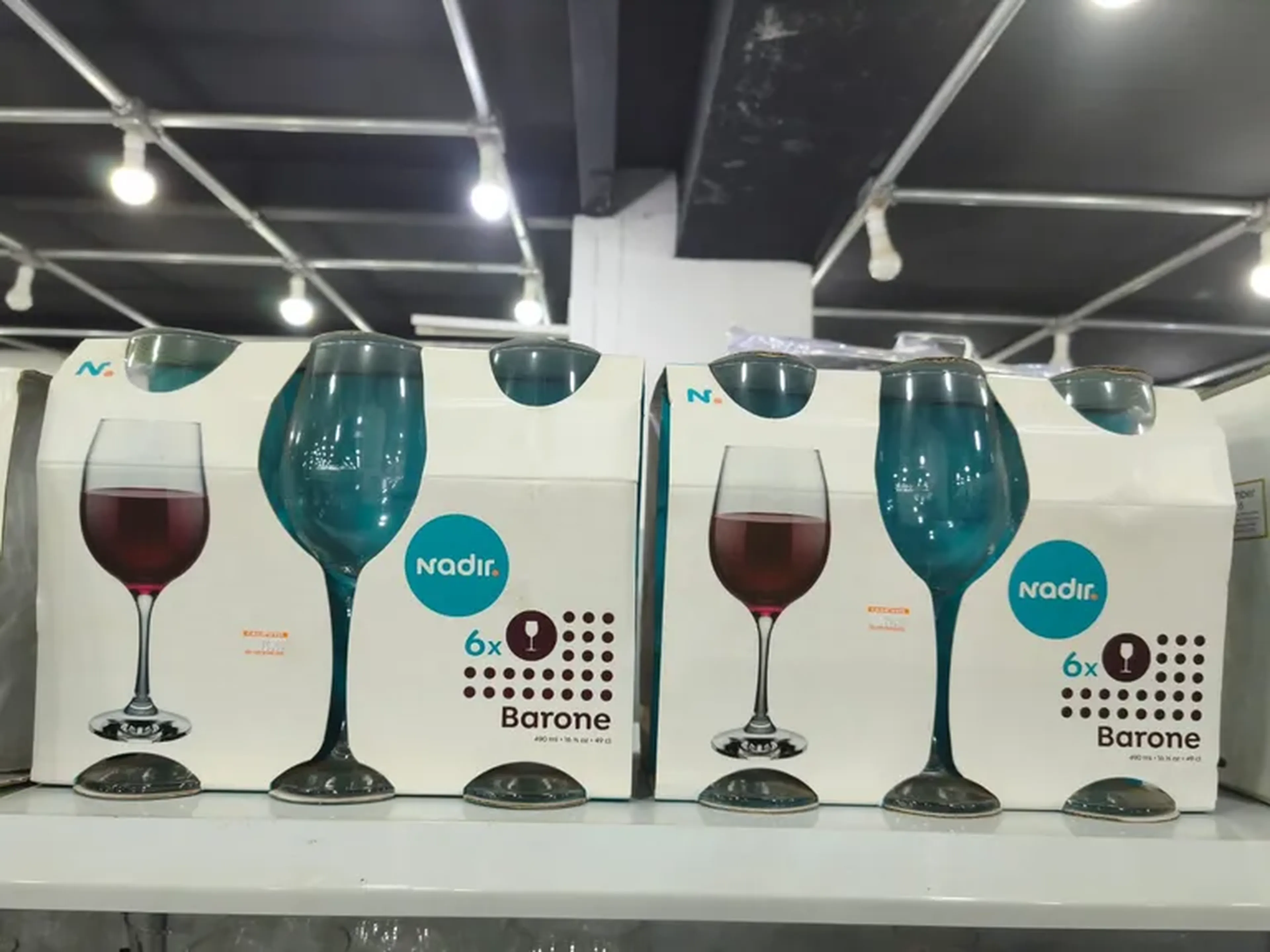 Jogo de taças de vinho Nadir imagem