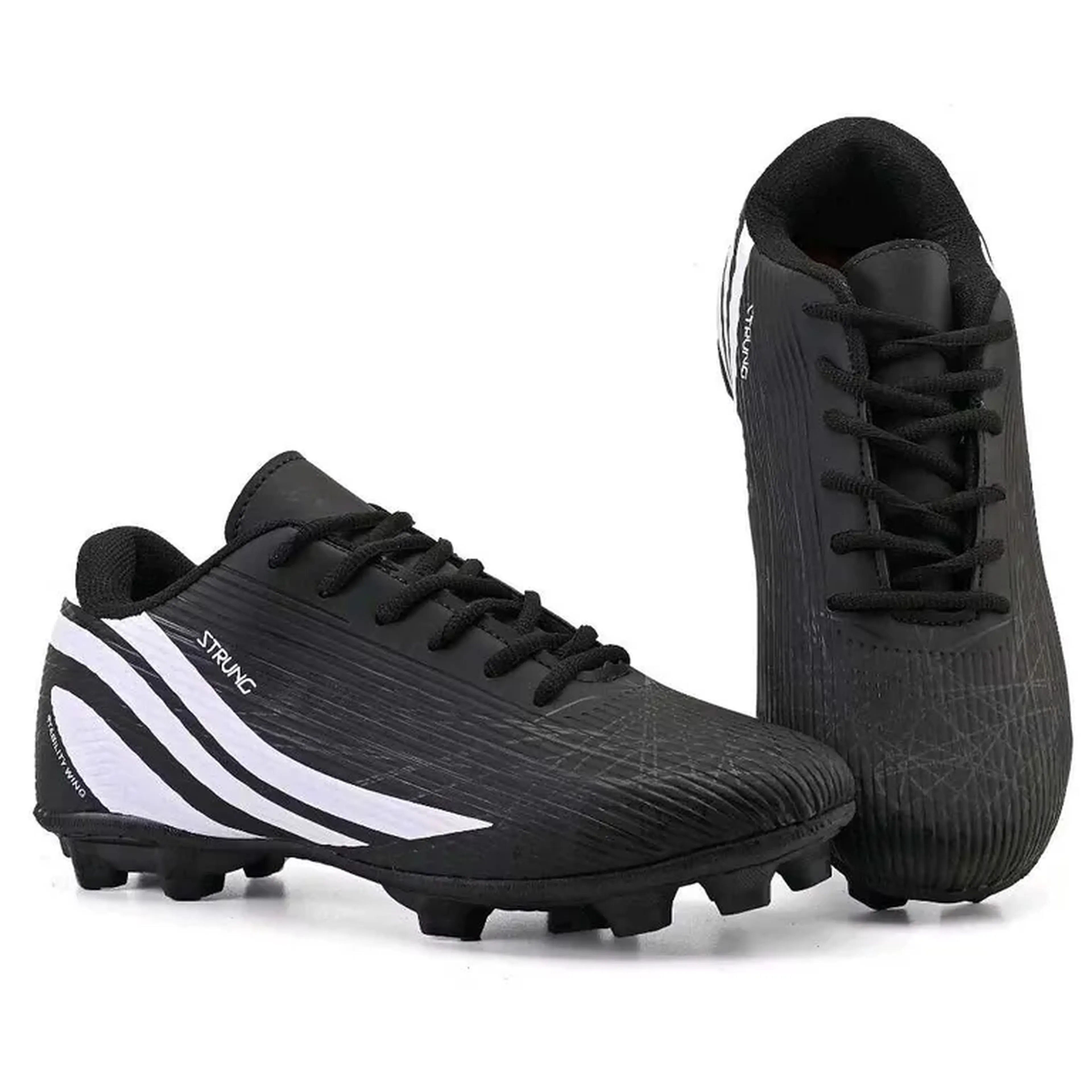 CAMPO | Chuteira STRUNG - Preto imagem