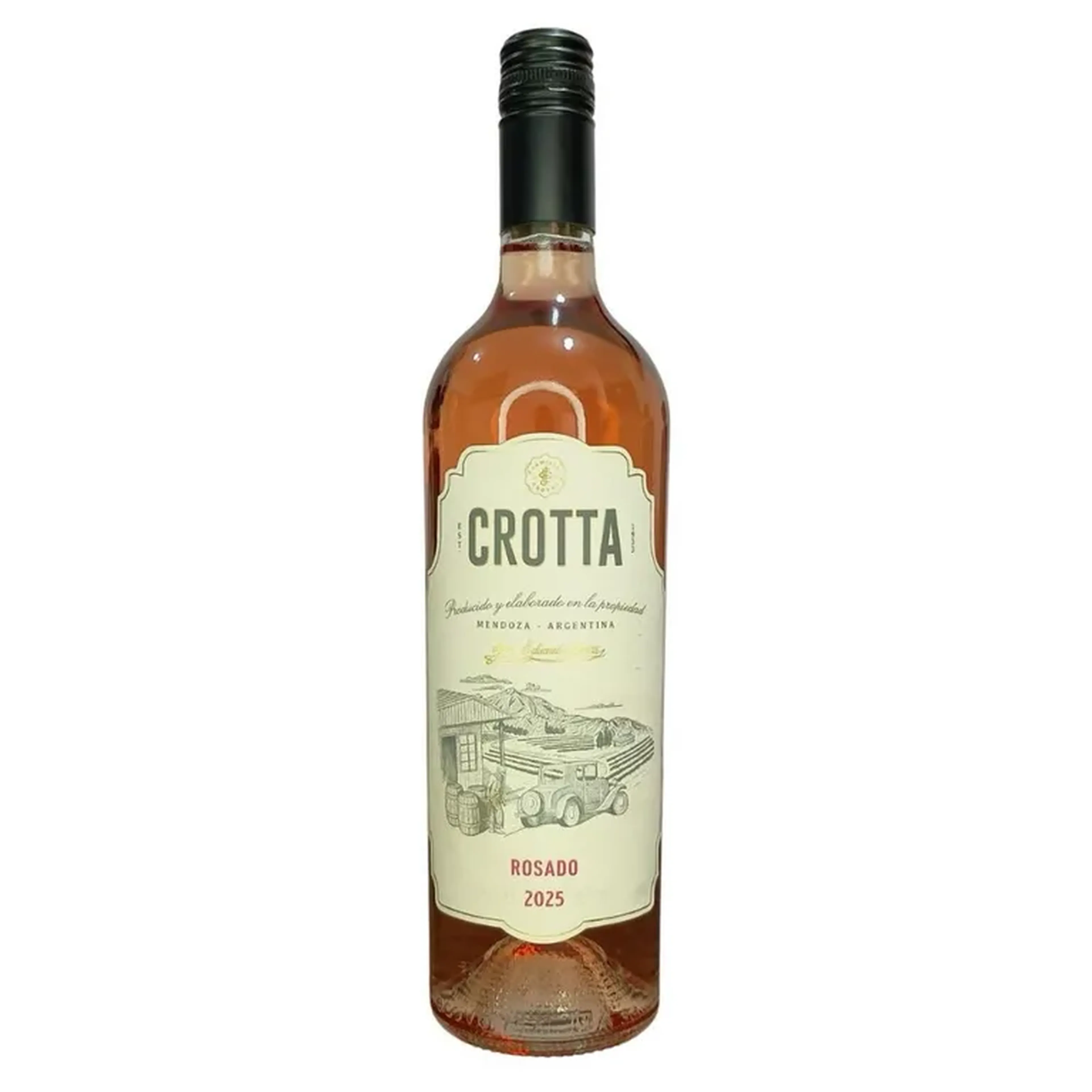 Vinho Rosé Crotta Argentino Seco imagem