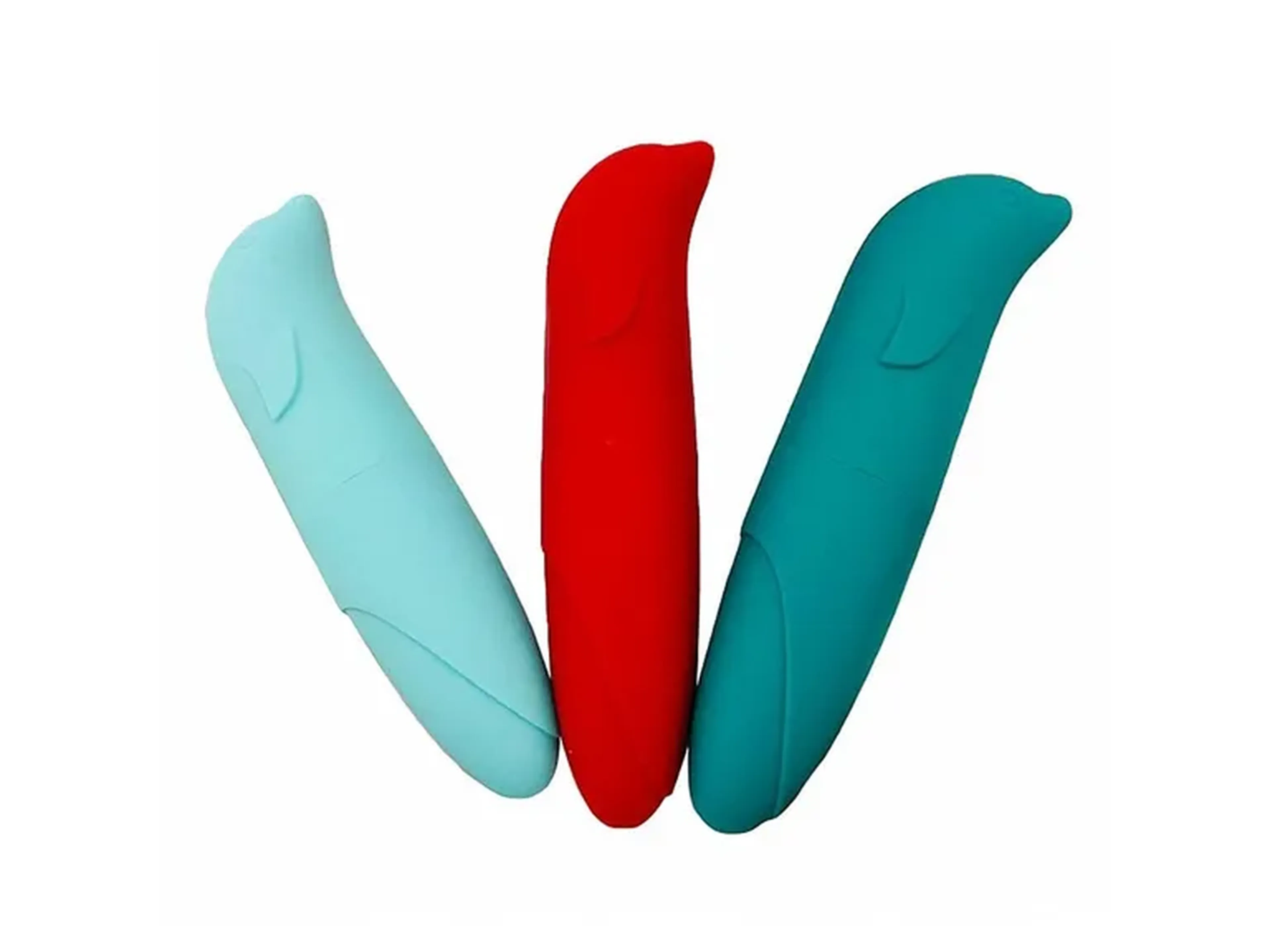 Vibrador Ponto G Golfinho Aveludado e Emborrachado 13cm imagem