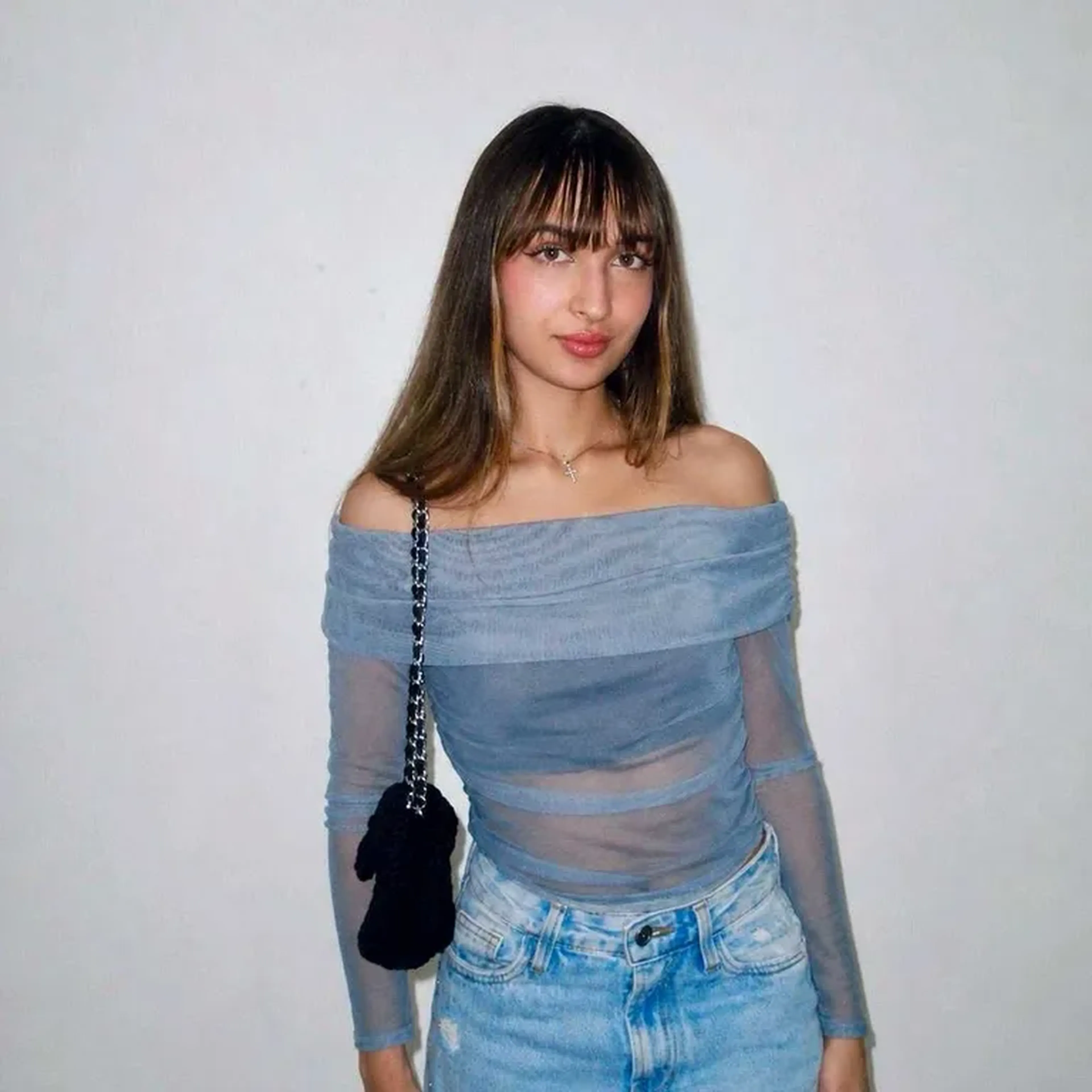 Bolsa Ana com Alça Crossbody 2x1 Trançada: Prata imagem