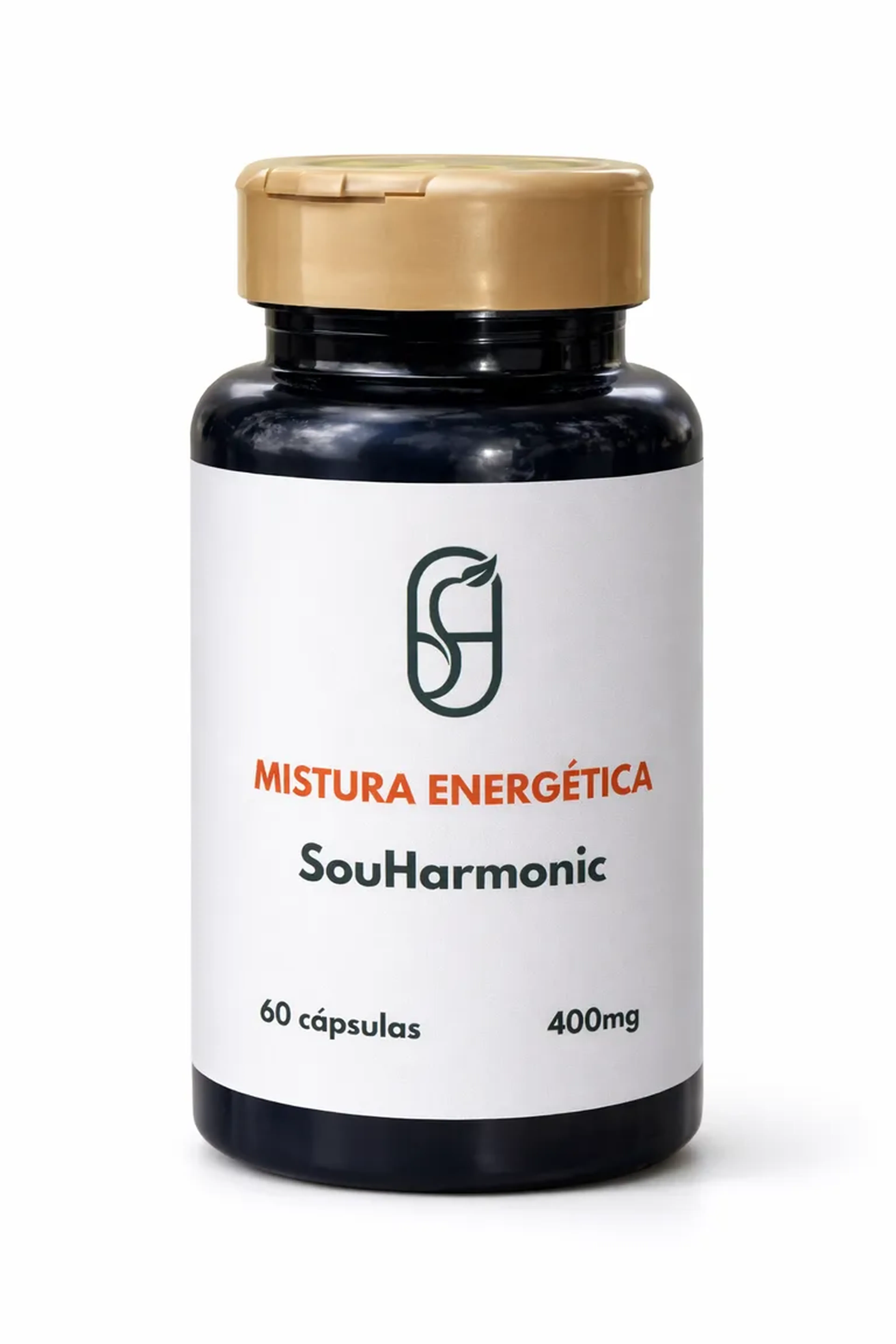 MISTURA ENERGÉTICA - POTE COM 60 UNIDADES DE 400MG imagem