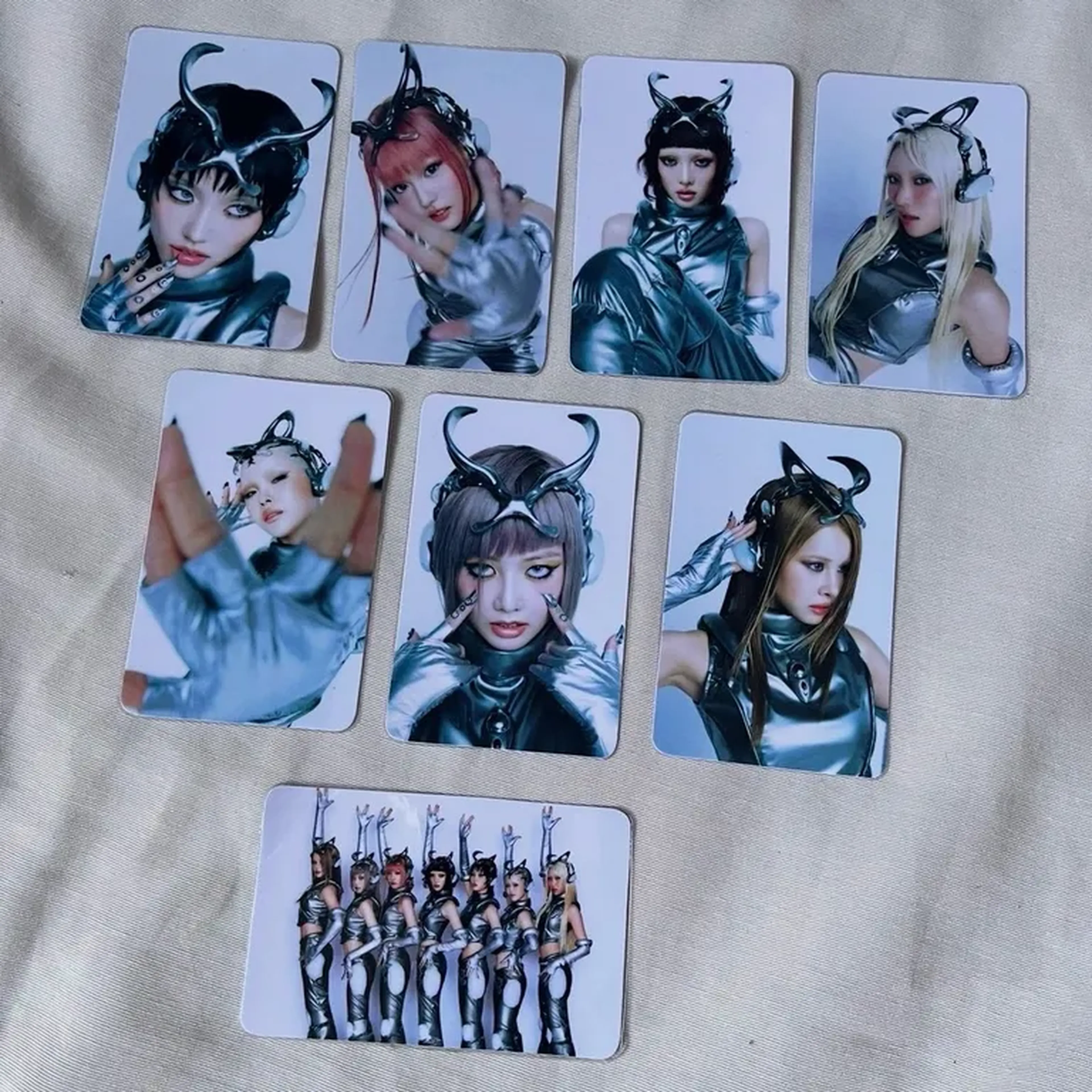KIT DE PHOTOCARDS - XG imagem