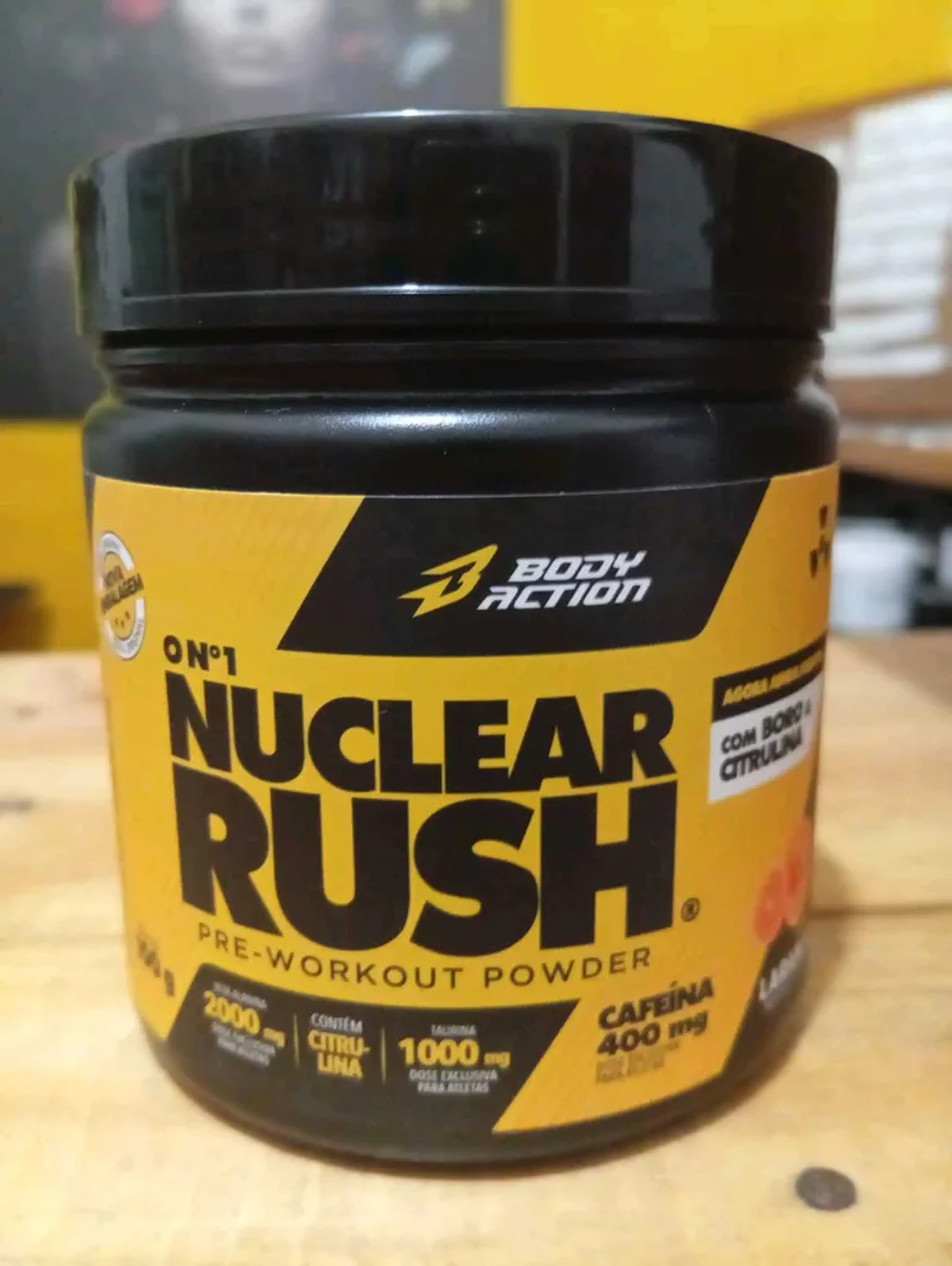 Pré-Treino Nuclear Rush imagem