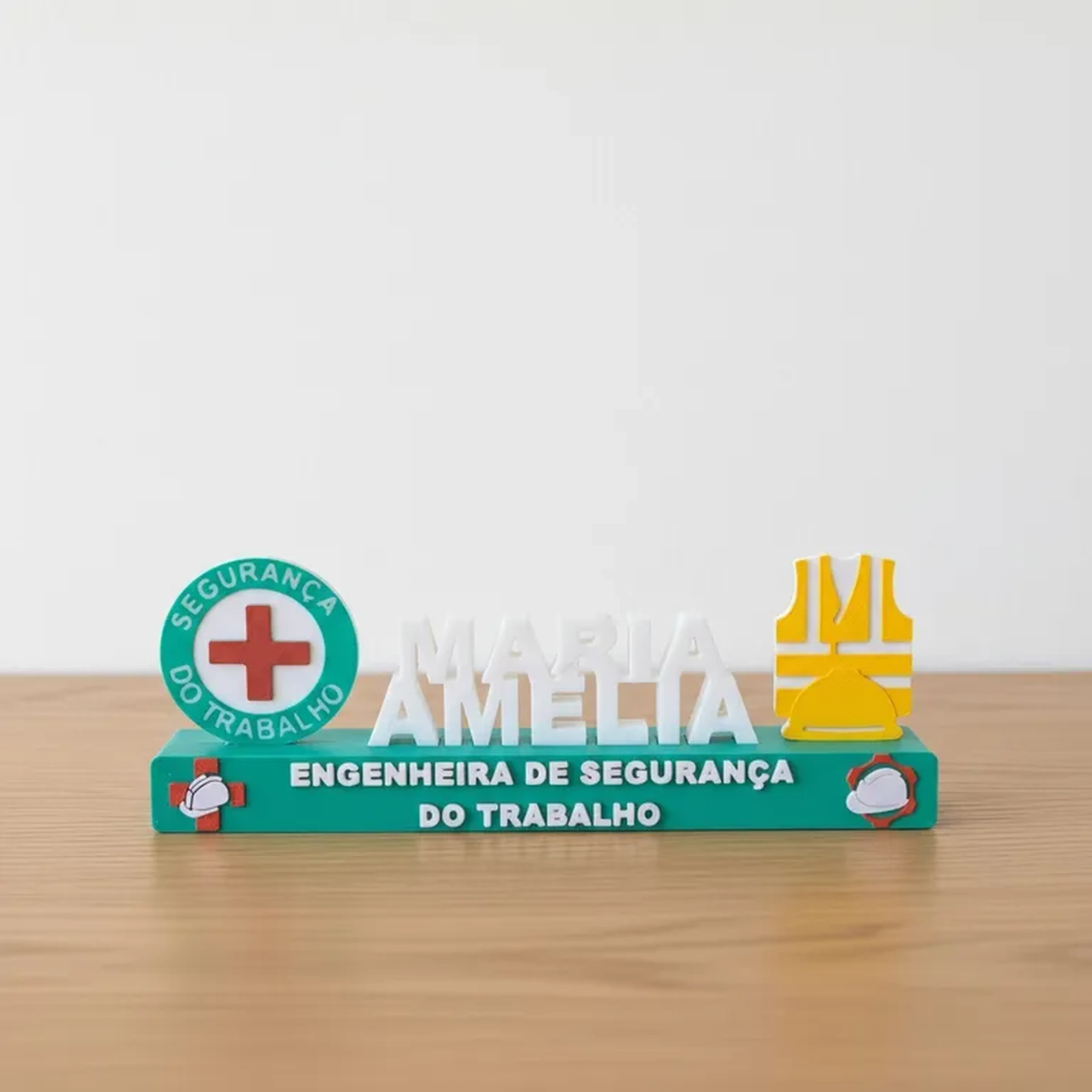 Letreiro Segurança do Trabalho imagem
