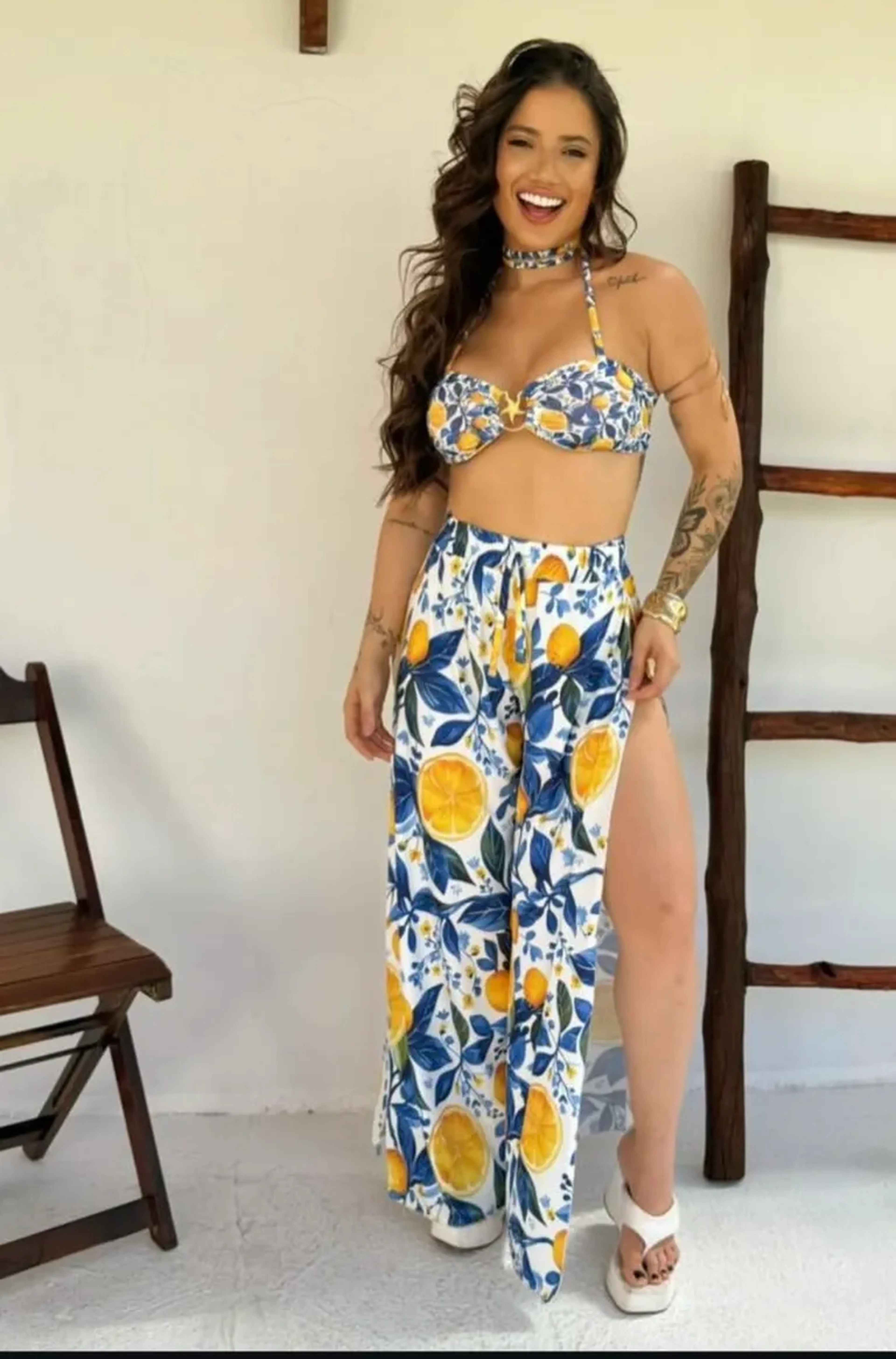 Conjunto de biquíni 3 peças, imagem