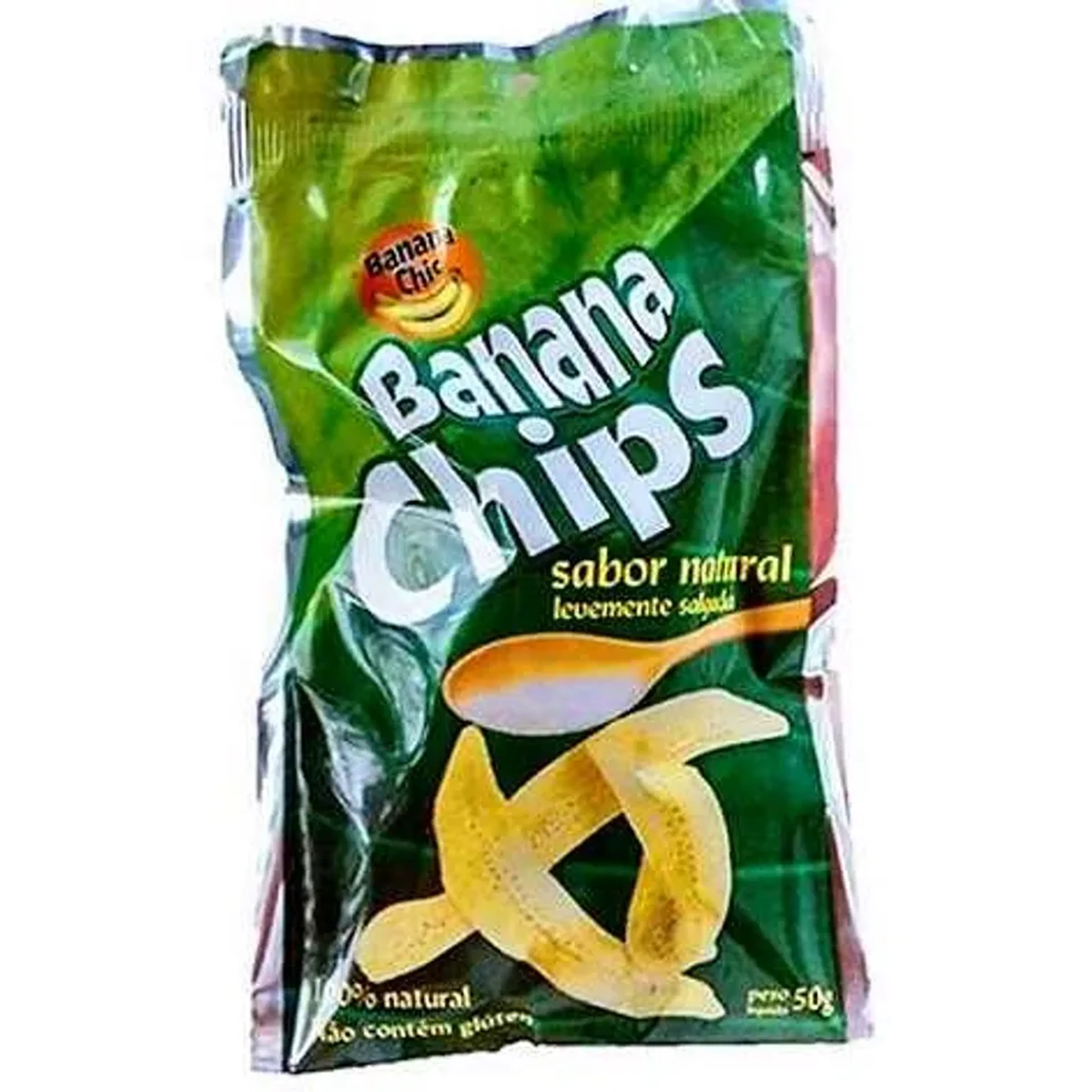 Banana Chips levemente salgada imagem