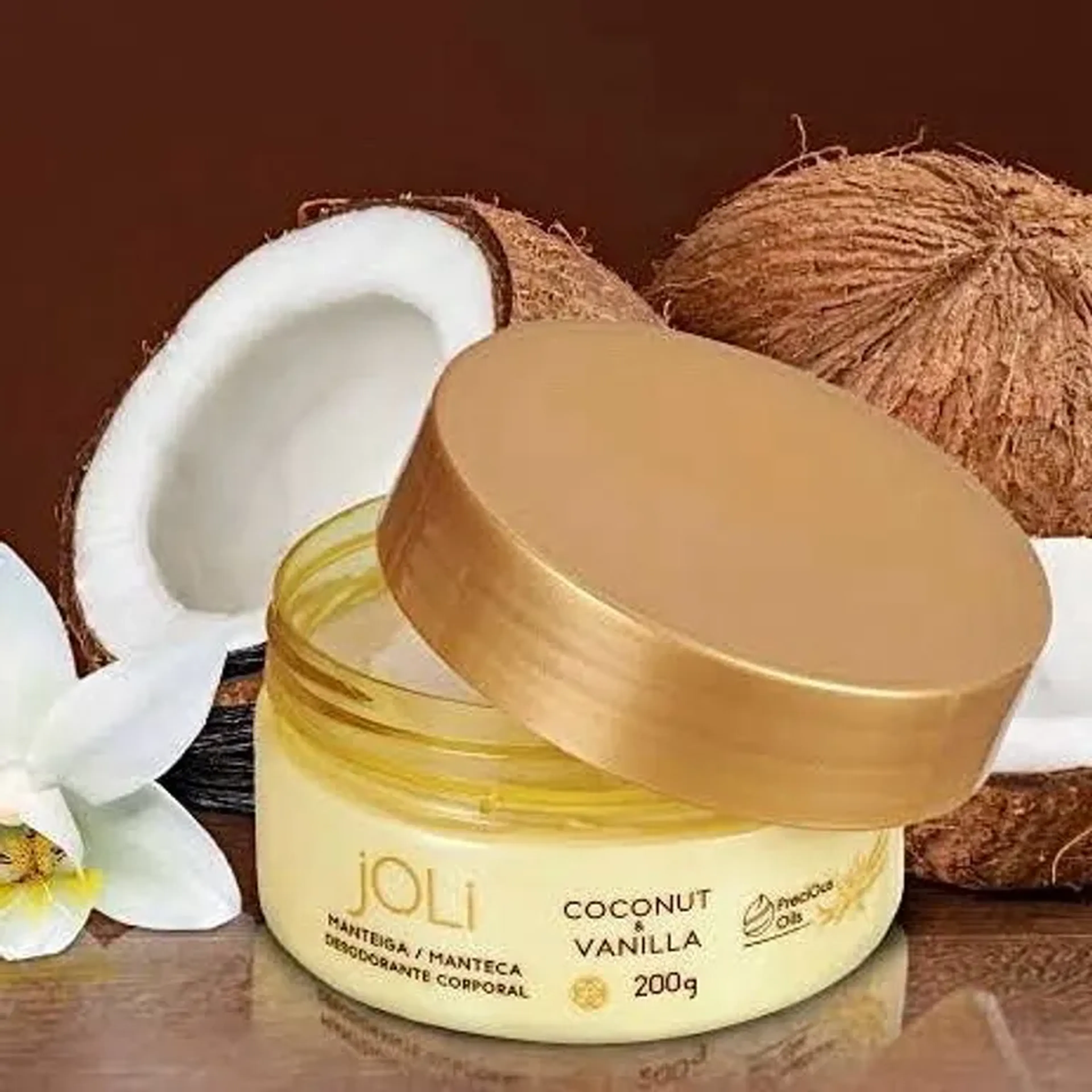 jOLi Manteiga Desodorante Corporal Coconut e Vanilla imagem