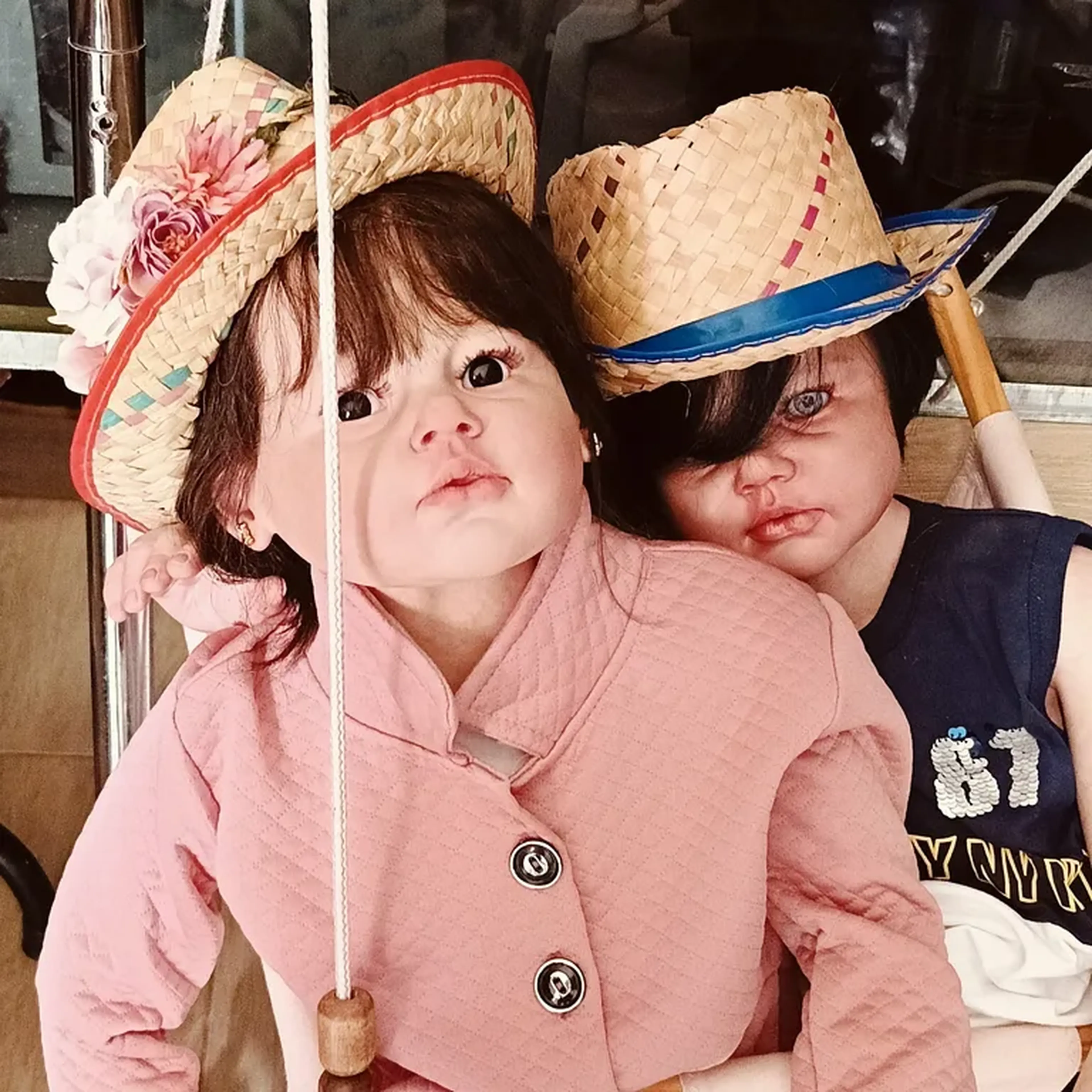 Irmãos reborn kit Angélica e Angel imagem