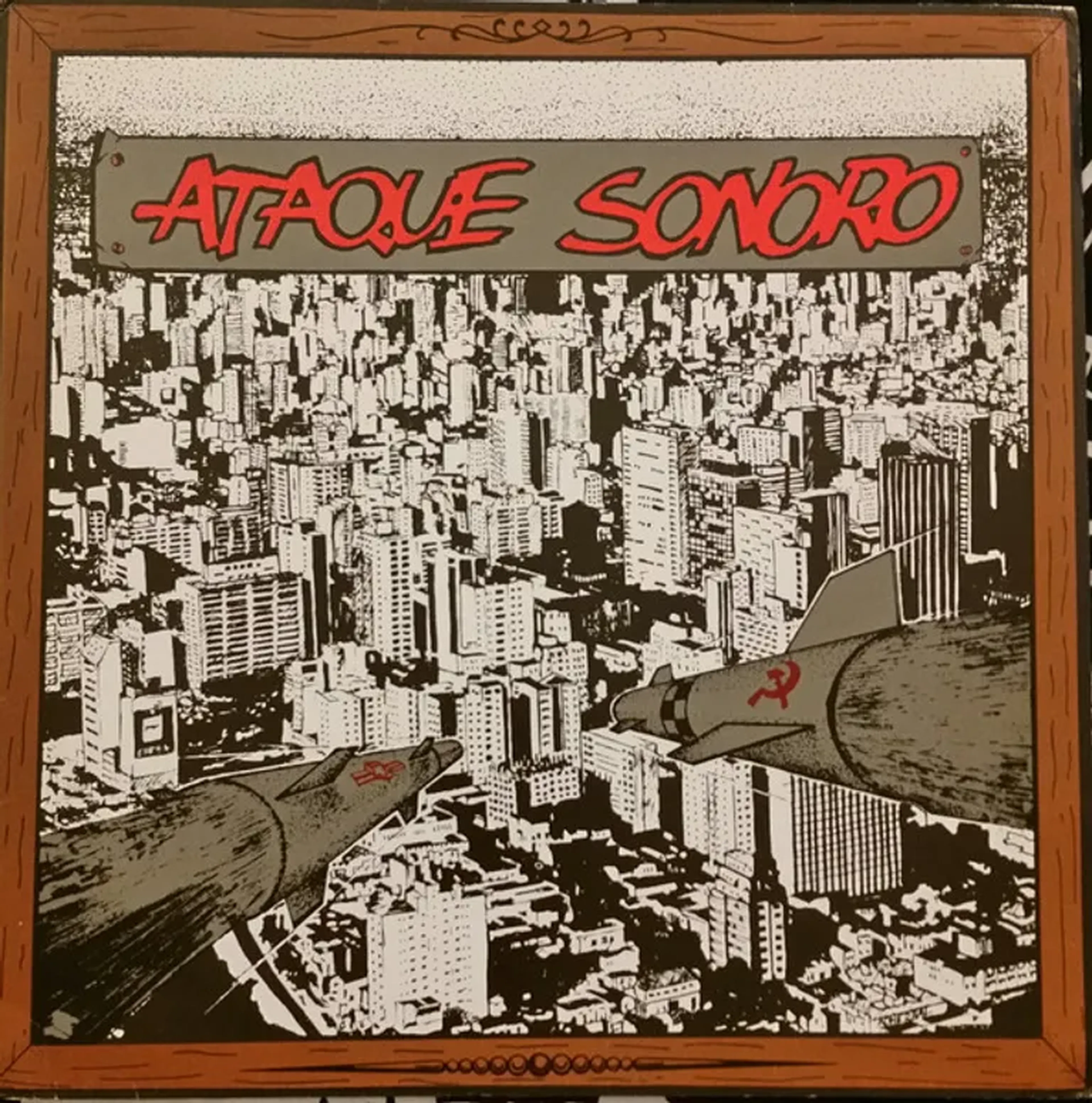 Compilação de Vários Artistas – Ataque Sonoro BR 1985 USADO imagem