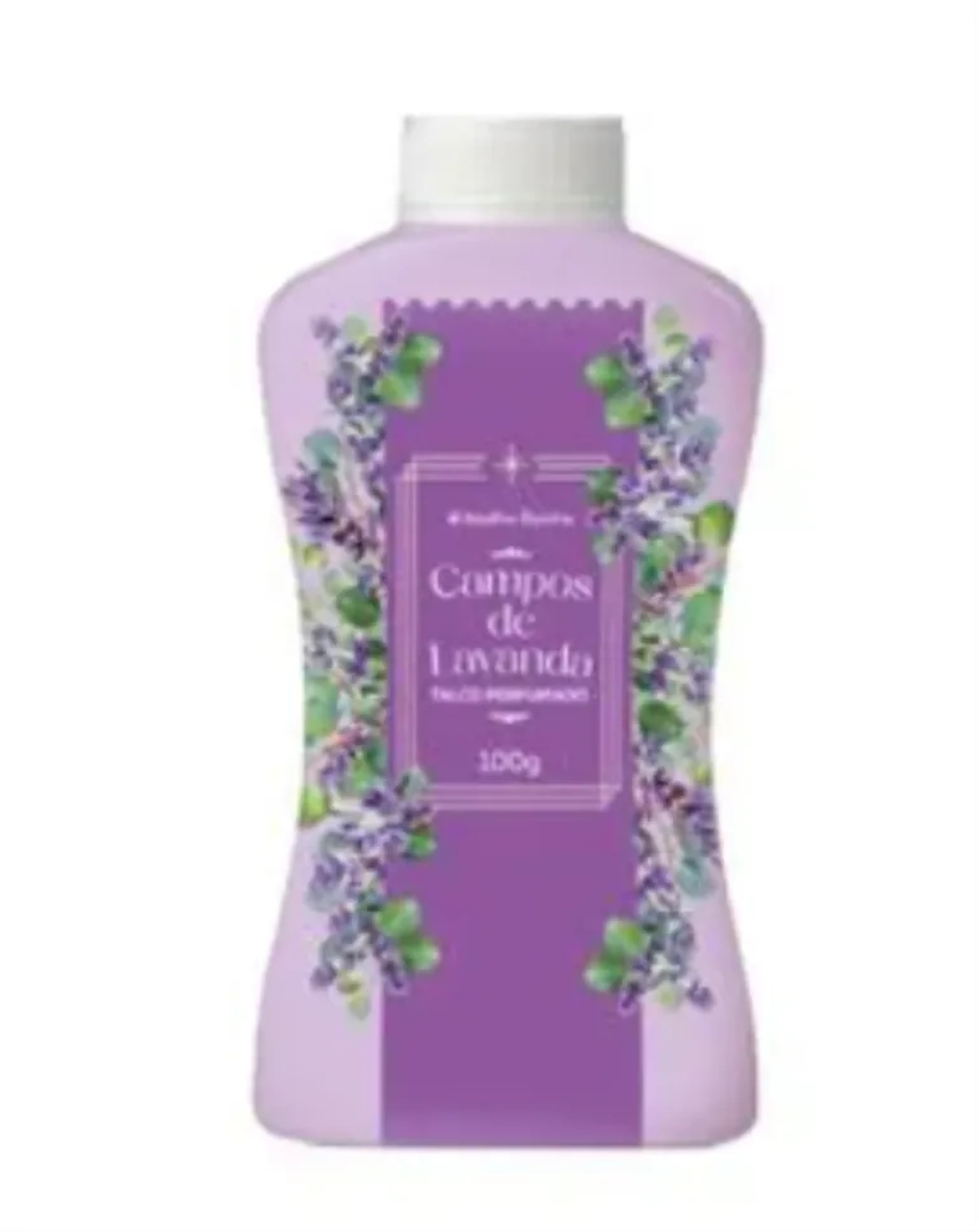 Talco perfumado Campos de Lavanda Abelha Rainha imagem