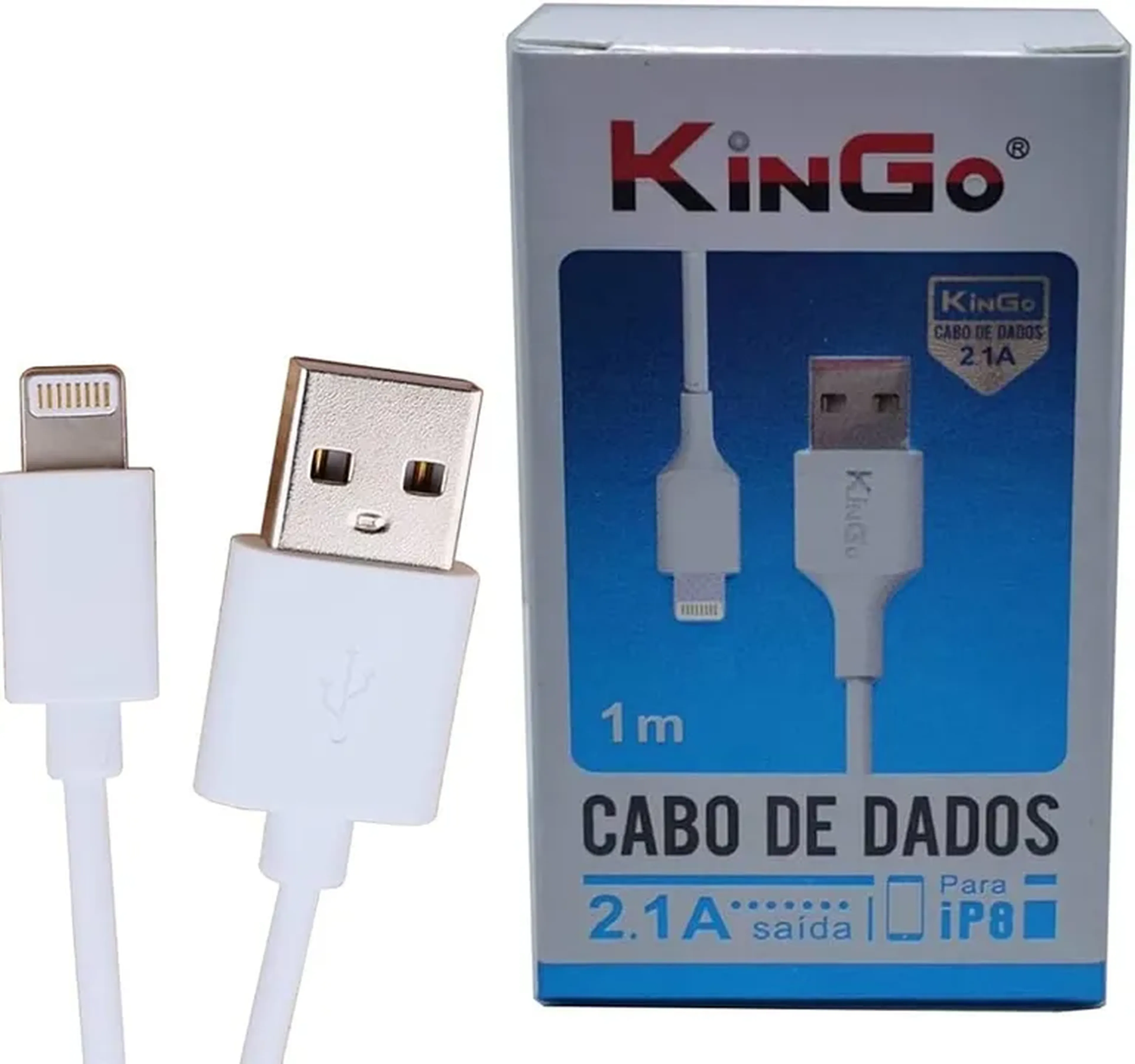 Cabo de Celular Iphone Kingo imagem