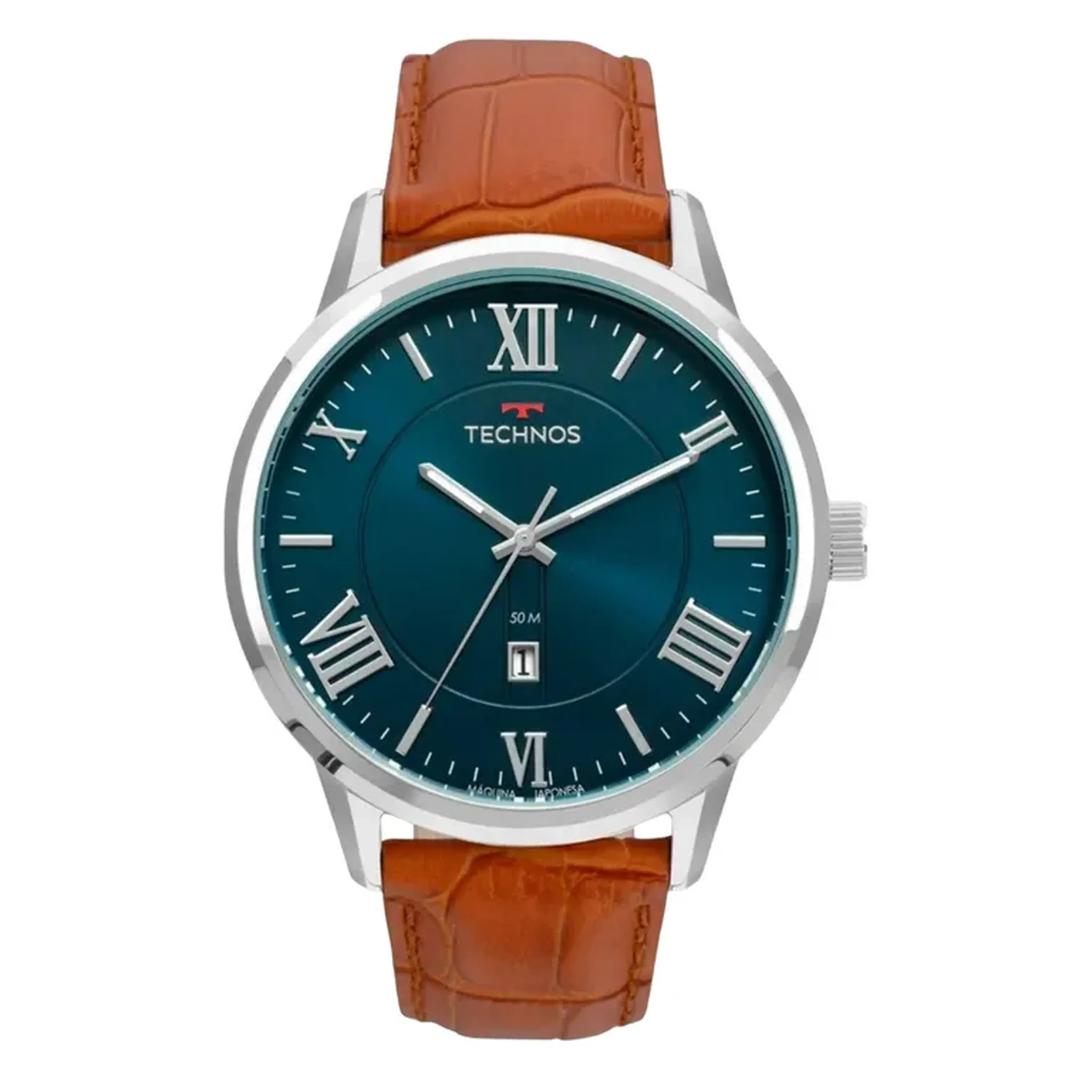 Relogio Technos Masculino Algarismo Romano 2115mtx imagem