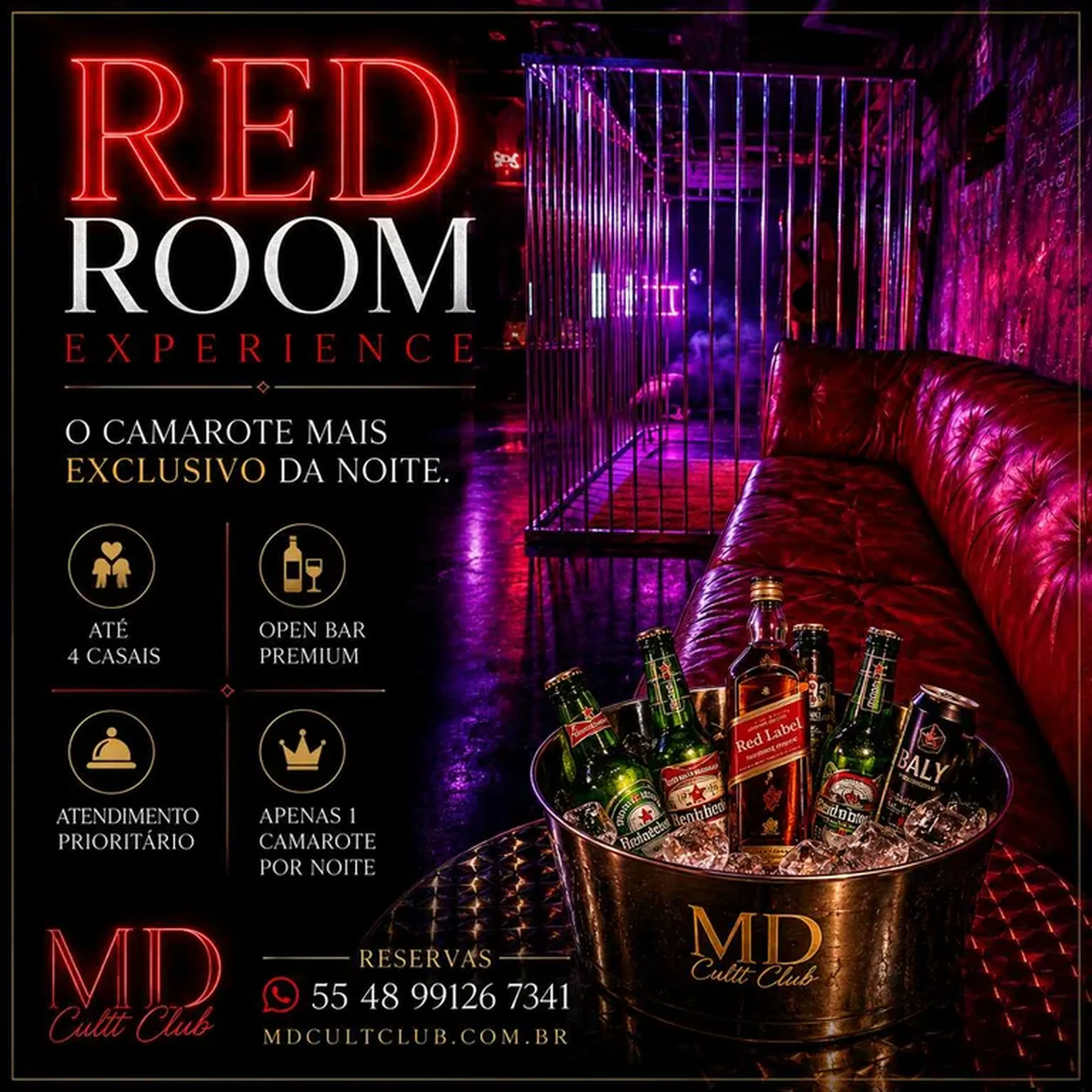 RED ROOM EXPERIÊNCIA imagem