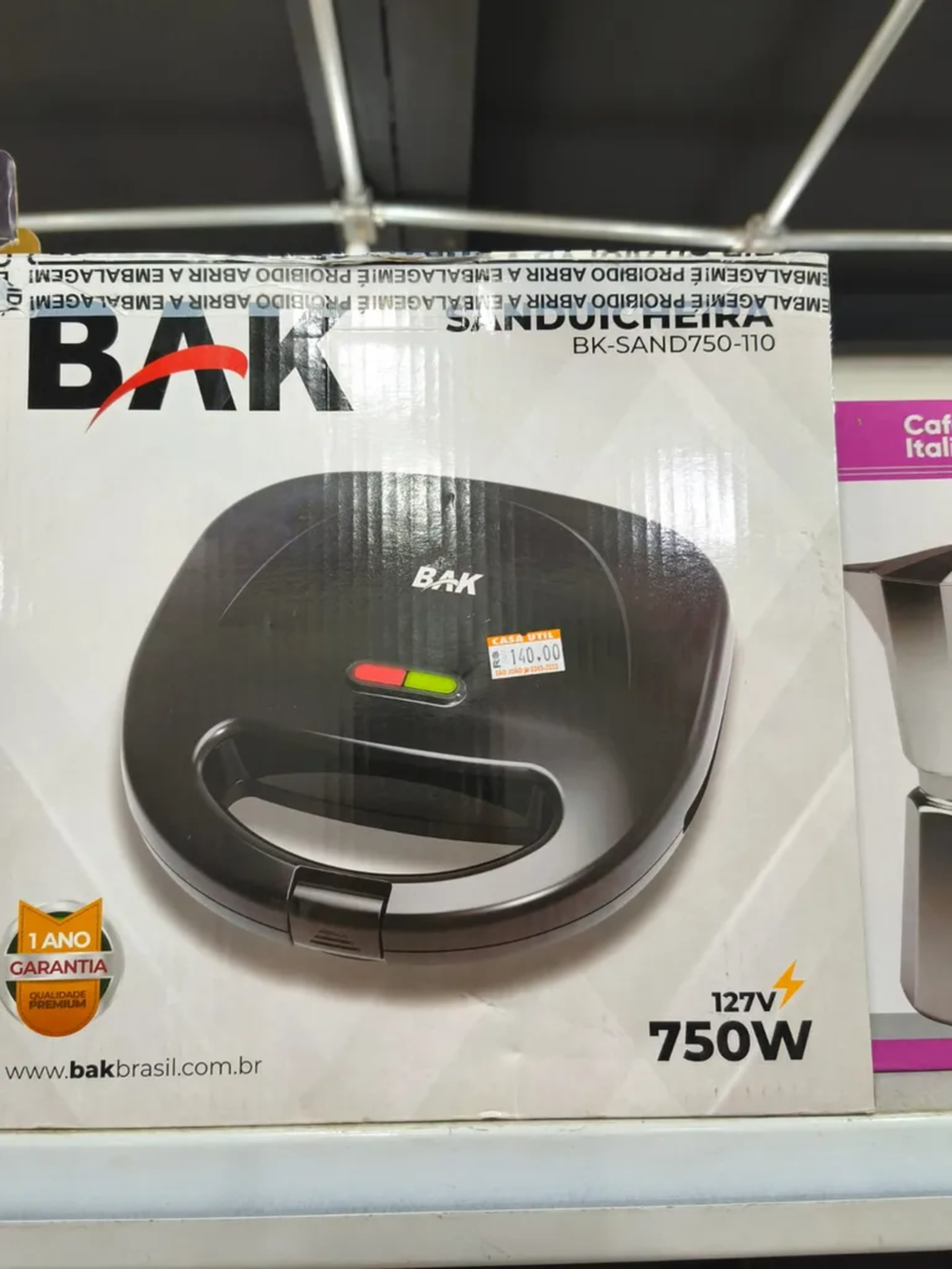 Sanduicheira BAK imagem