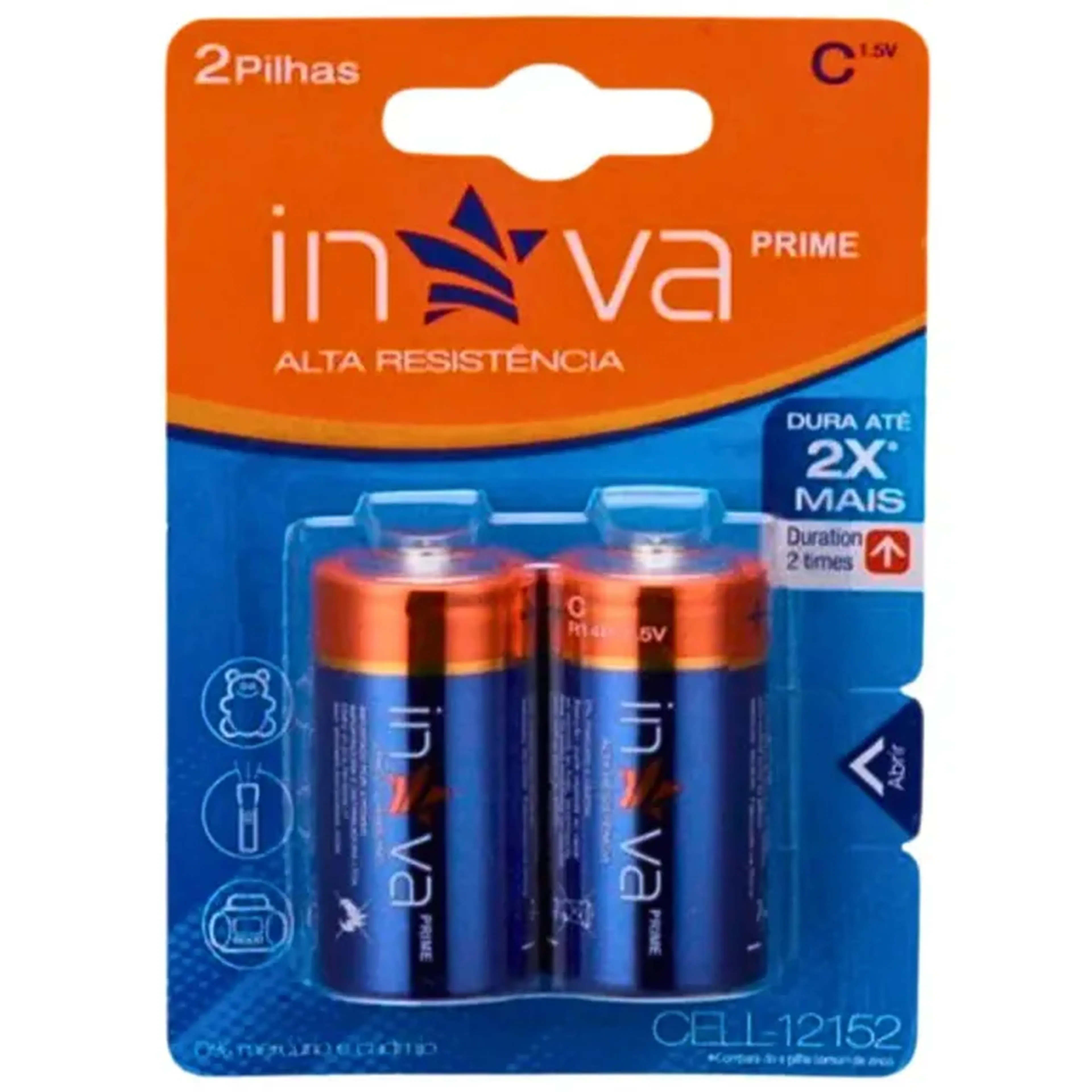 PILHA COMUM PARA LANTERNAS ( C ), 1.5V. imagem