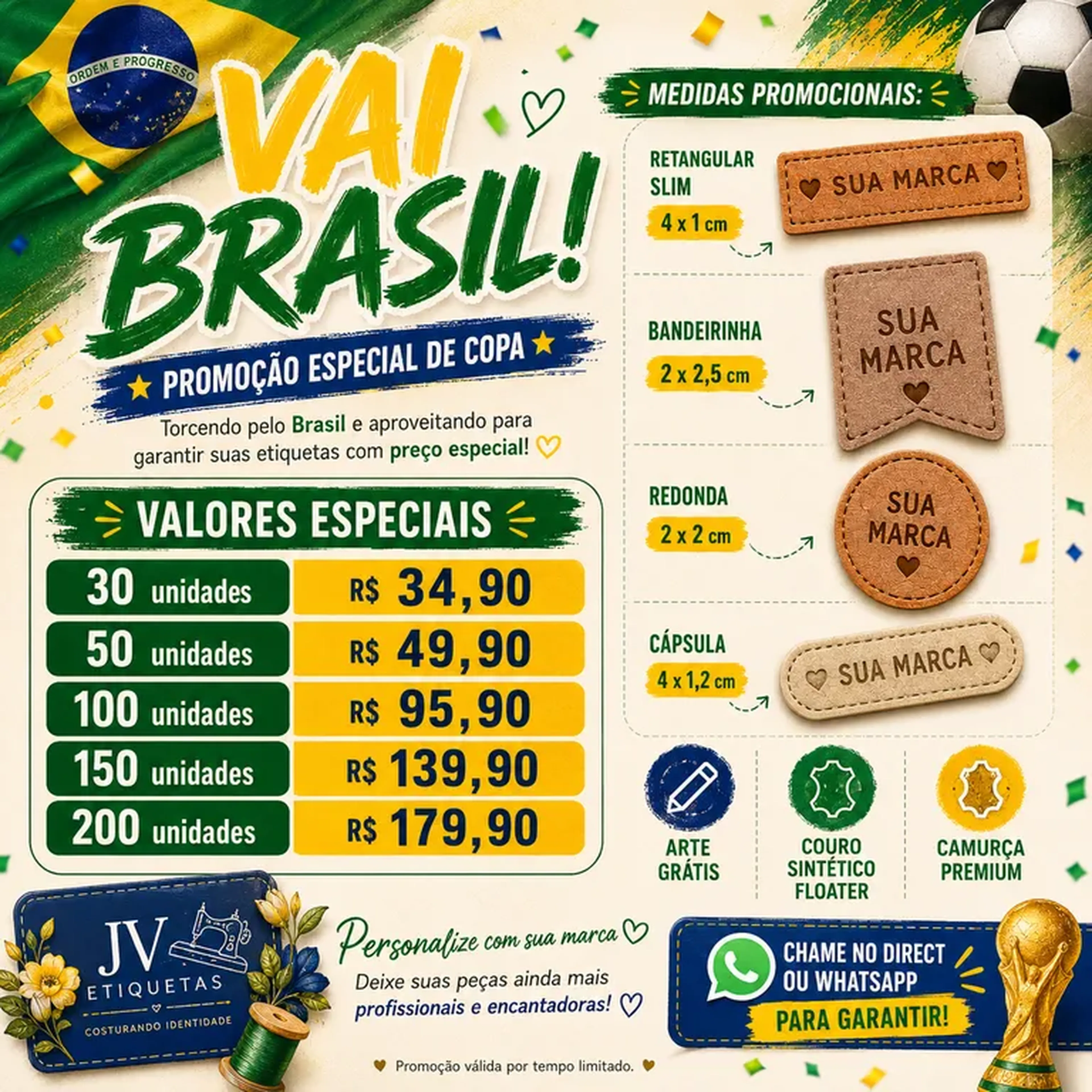 Promoção Vai Brasil ! imagem