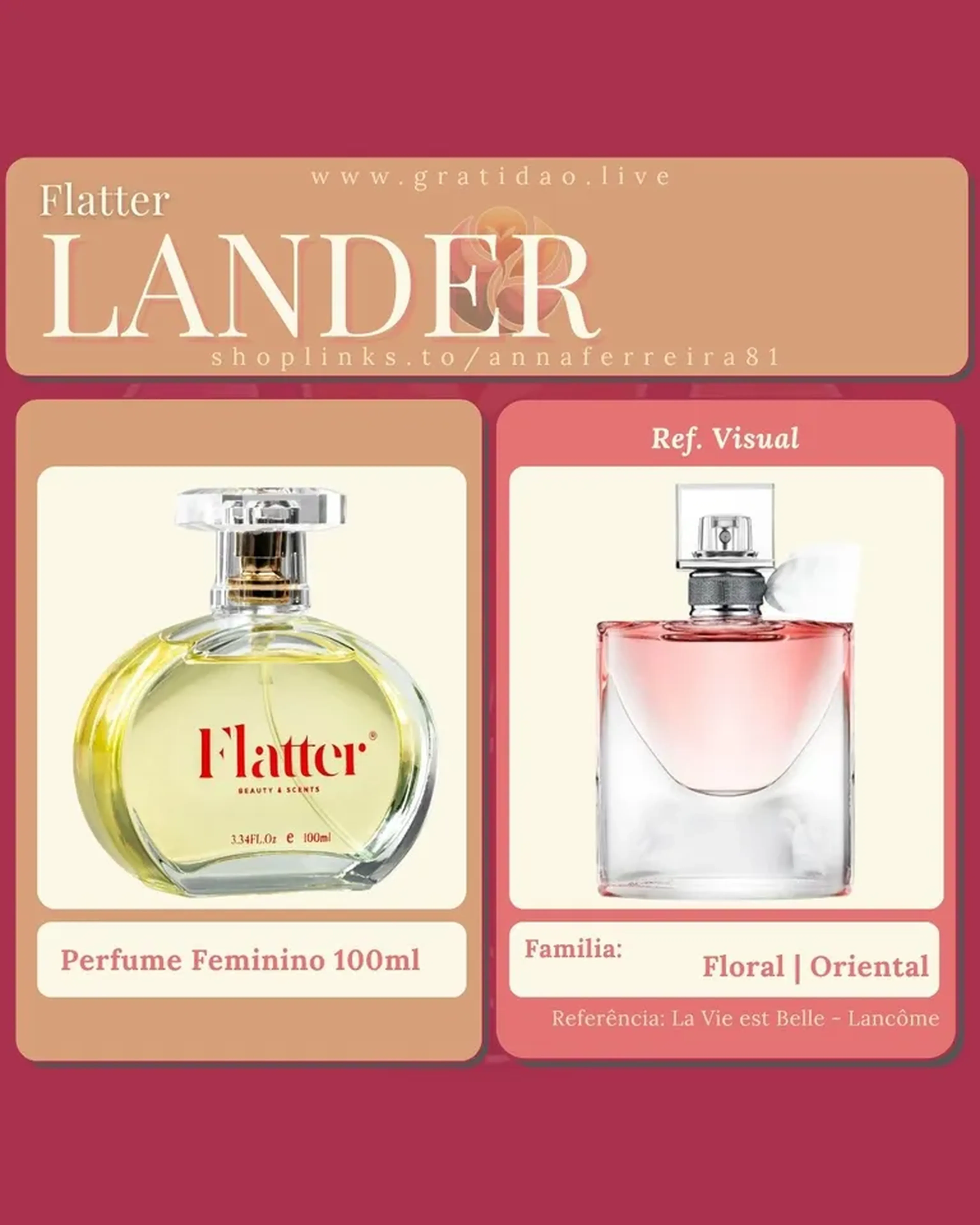 Lander - Perfume Feminino imagem